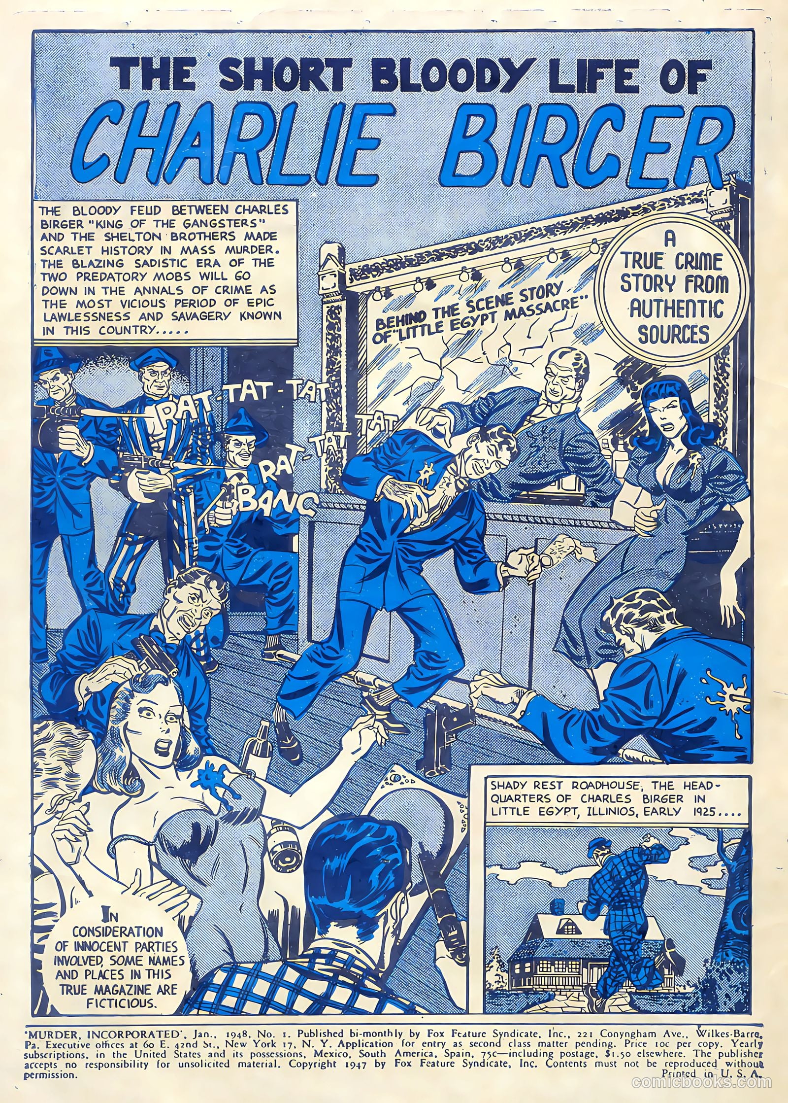 Murder Incorporated #1 (1948) — page 2 of 36