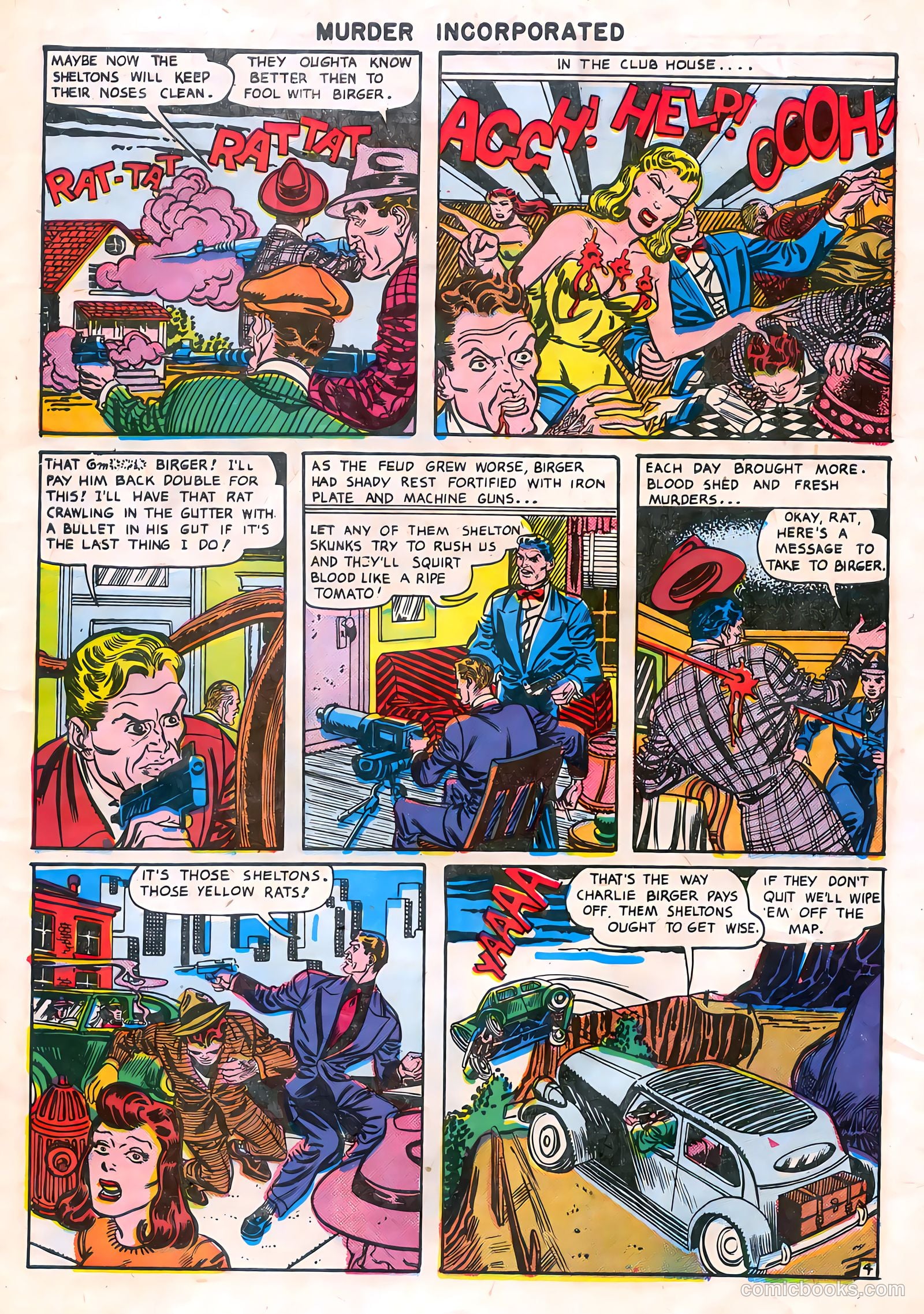 Murder Incorporated #1 (1948) — page 5 of 36
