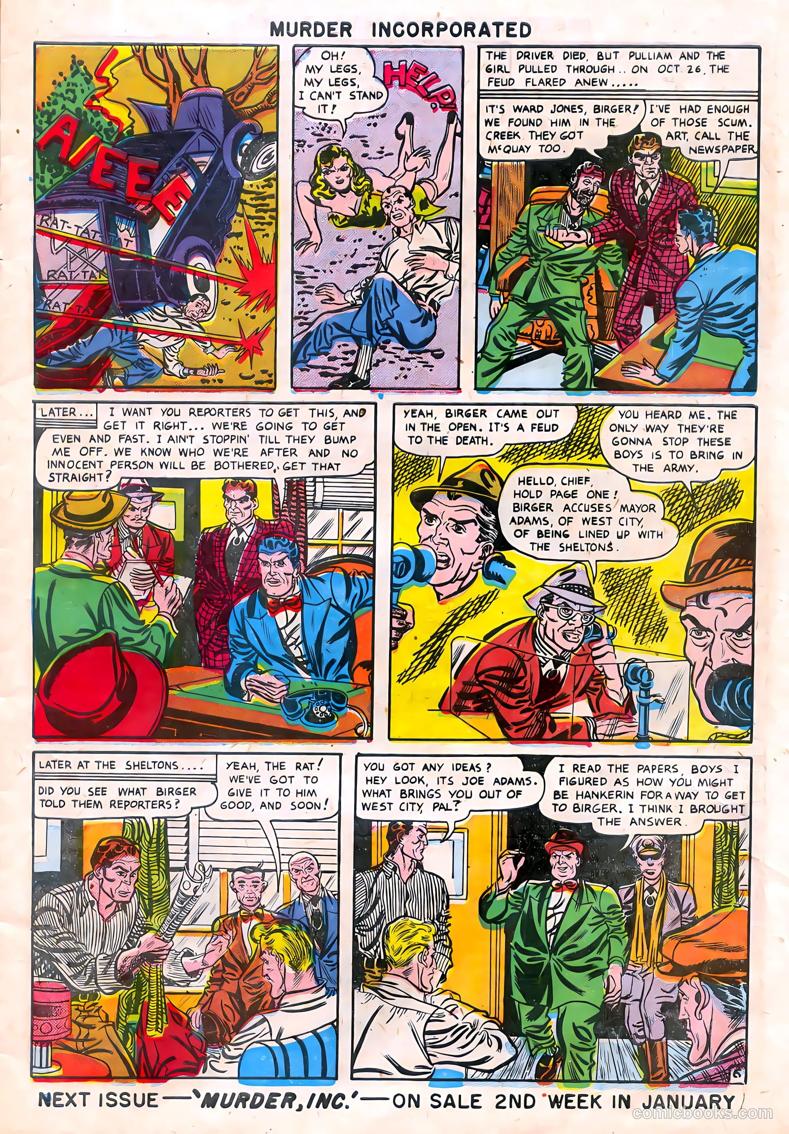 Murder Incorporated #1 (1948) — page 7 of 36