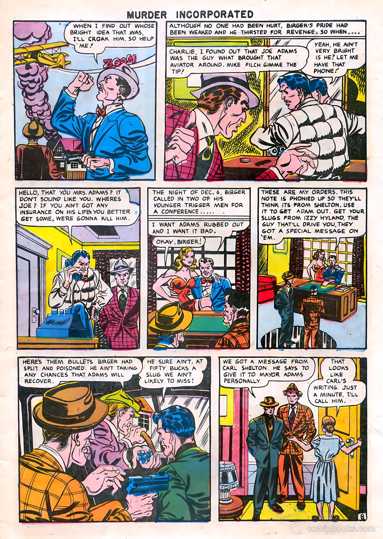 Murder Incorporated #1 (1948) — page 9 of 36