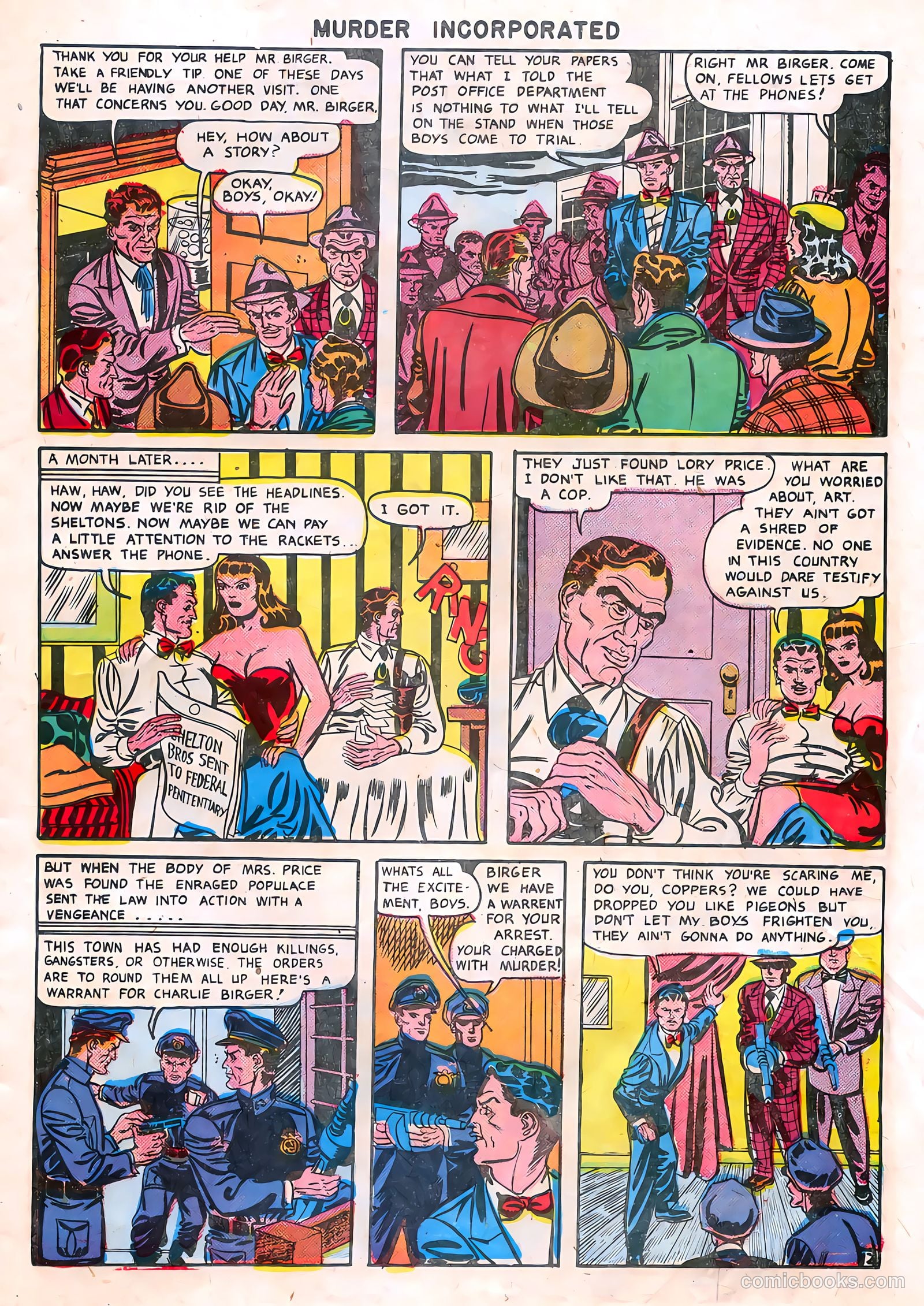 Murder Incorporated #1 (1948) — page 13 of 36