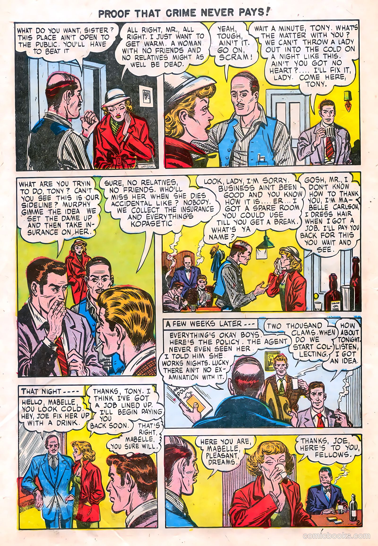 Murder Incorporated #1 (1948) — page 16 of 36