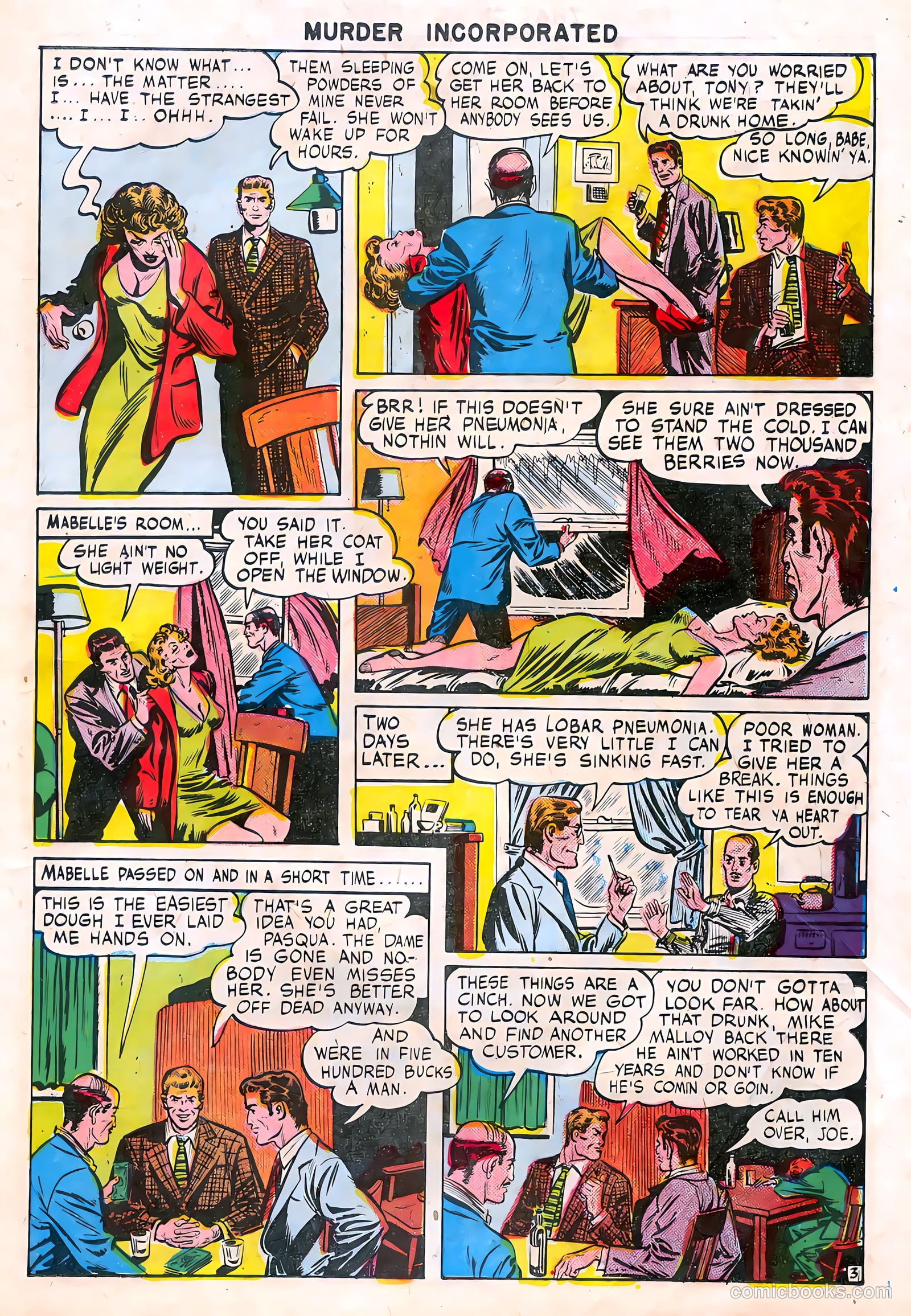 Murder Incorporated #1 (1948) — page 17 of 36