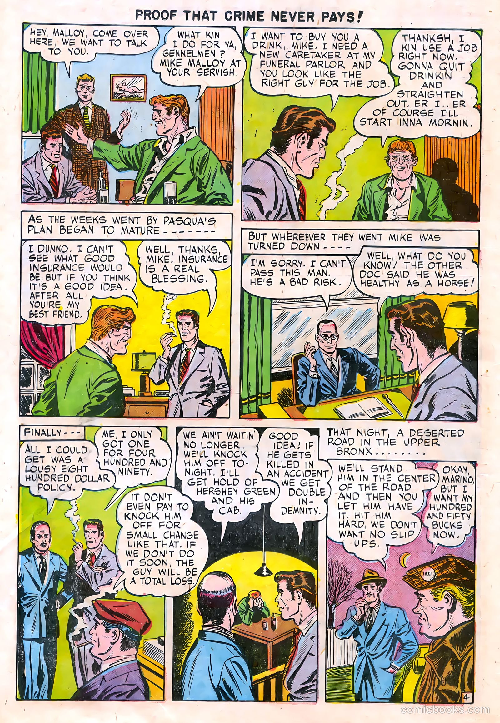 Murder Incorporated #1 (1948) — page 18 of 36