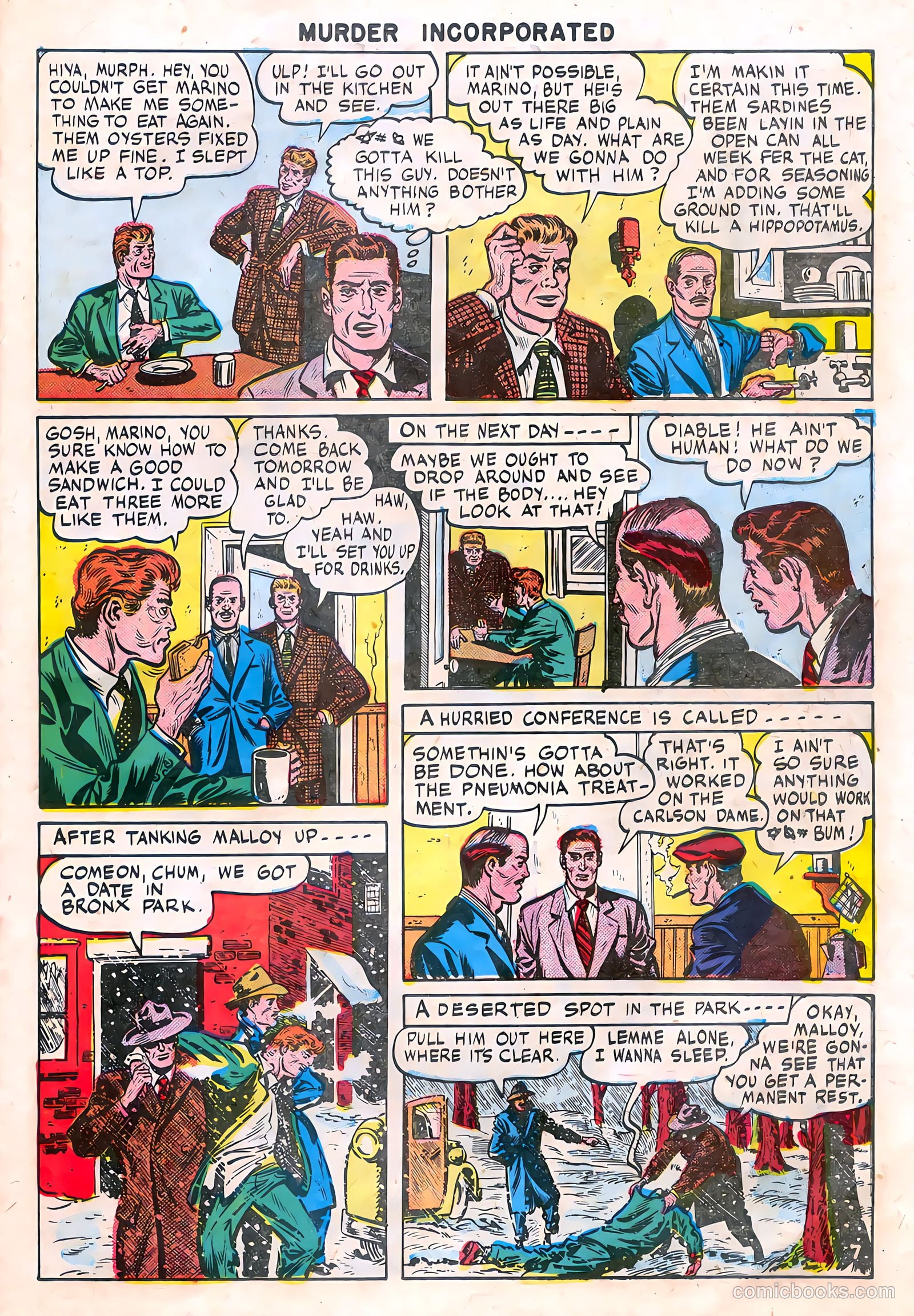 Murder Incorporated #1 (1948) — page 21 of 36