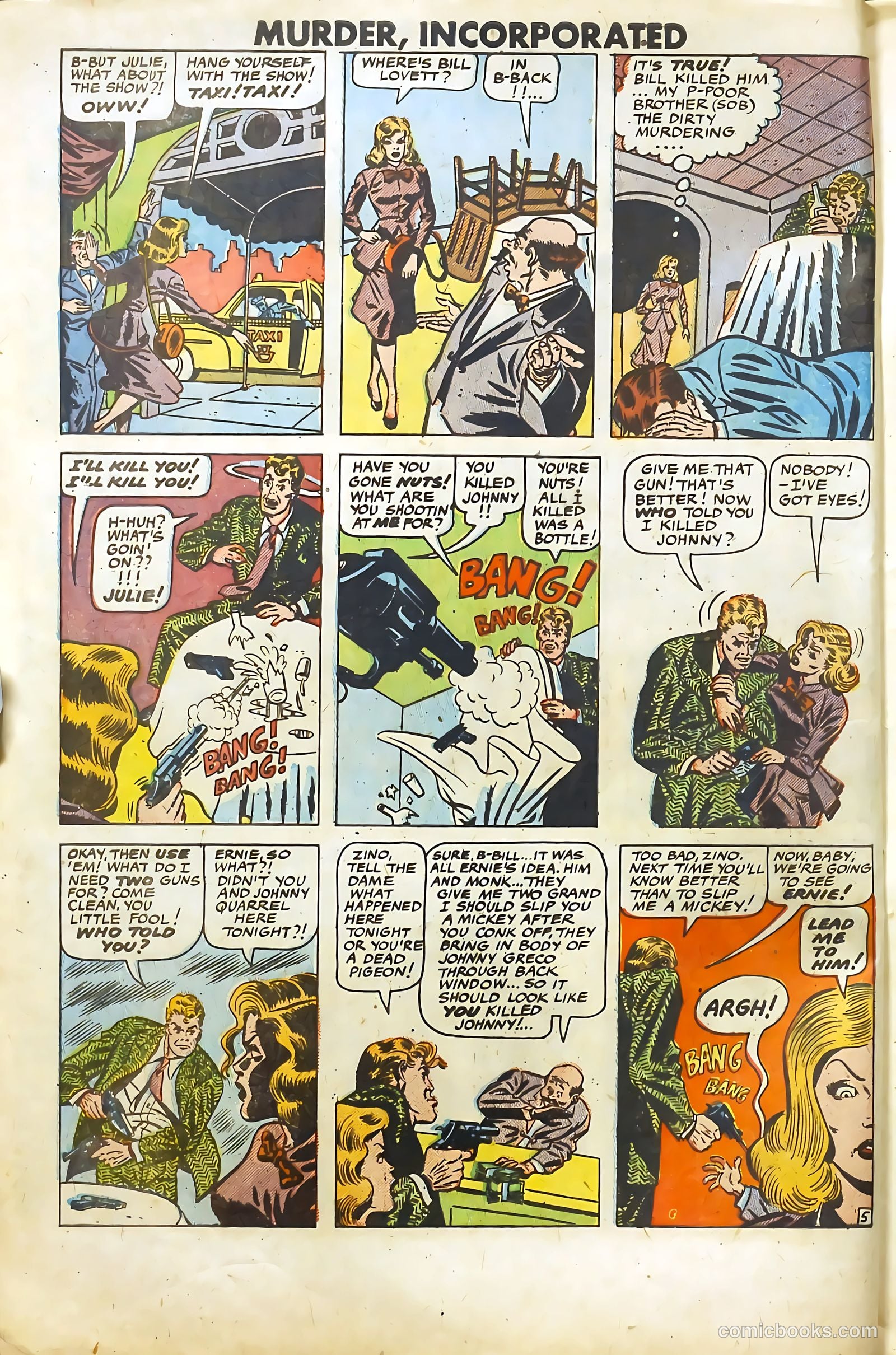 Murder Incorporated #10 (1949) — page 6 of 36