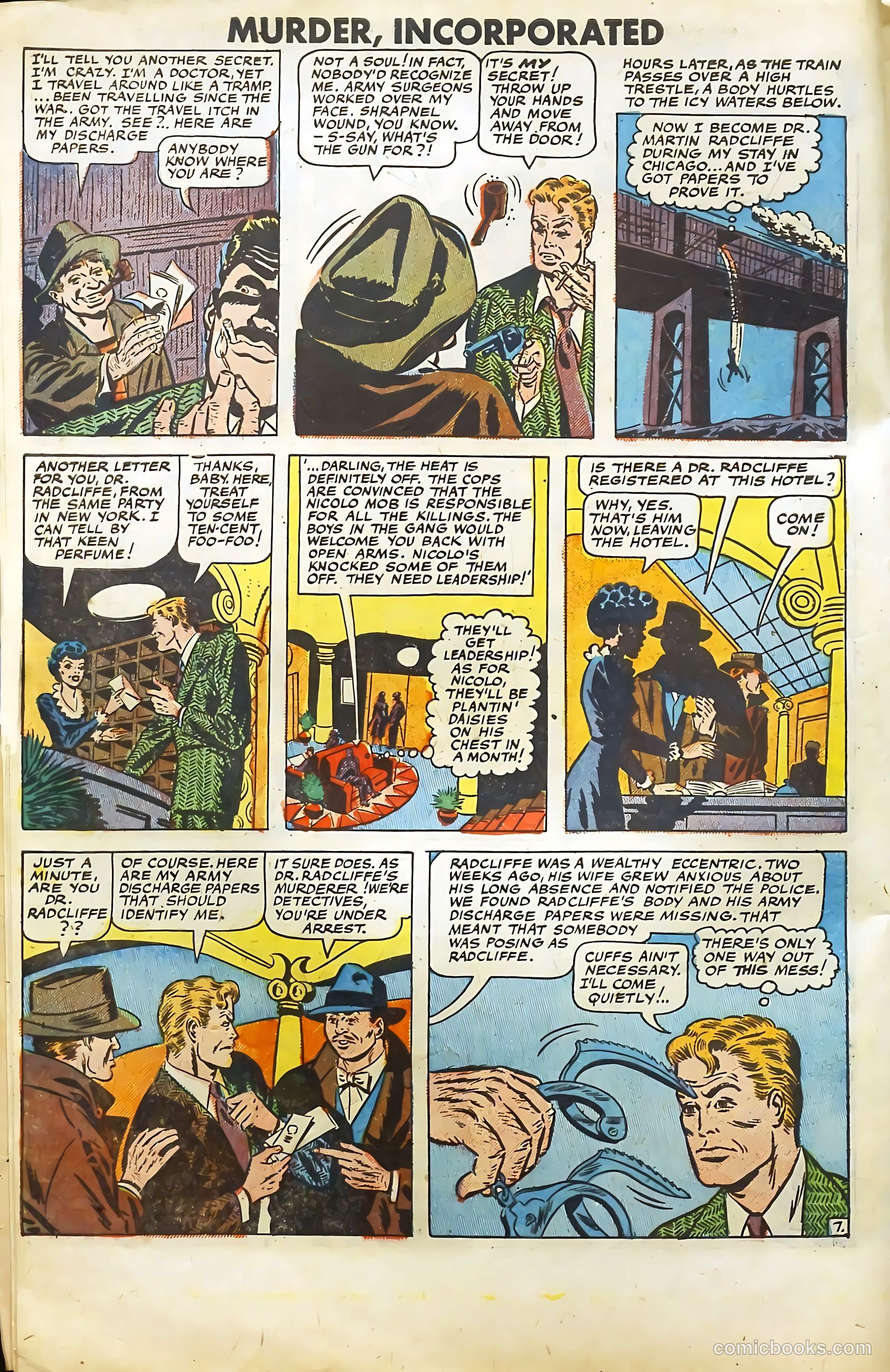 Murder Incorporated #10 (1949) — page 8 of 36