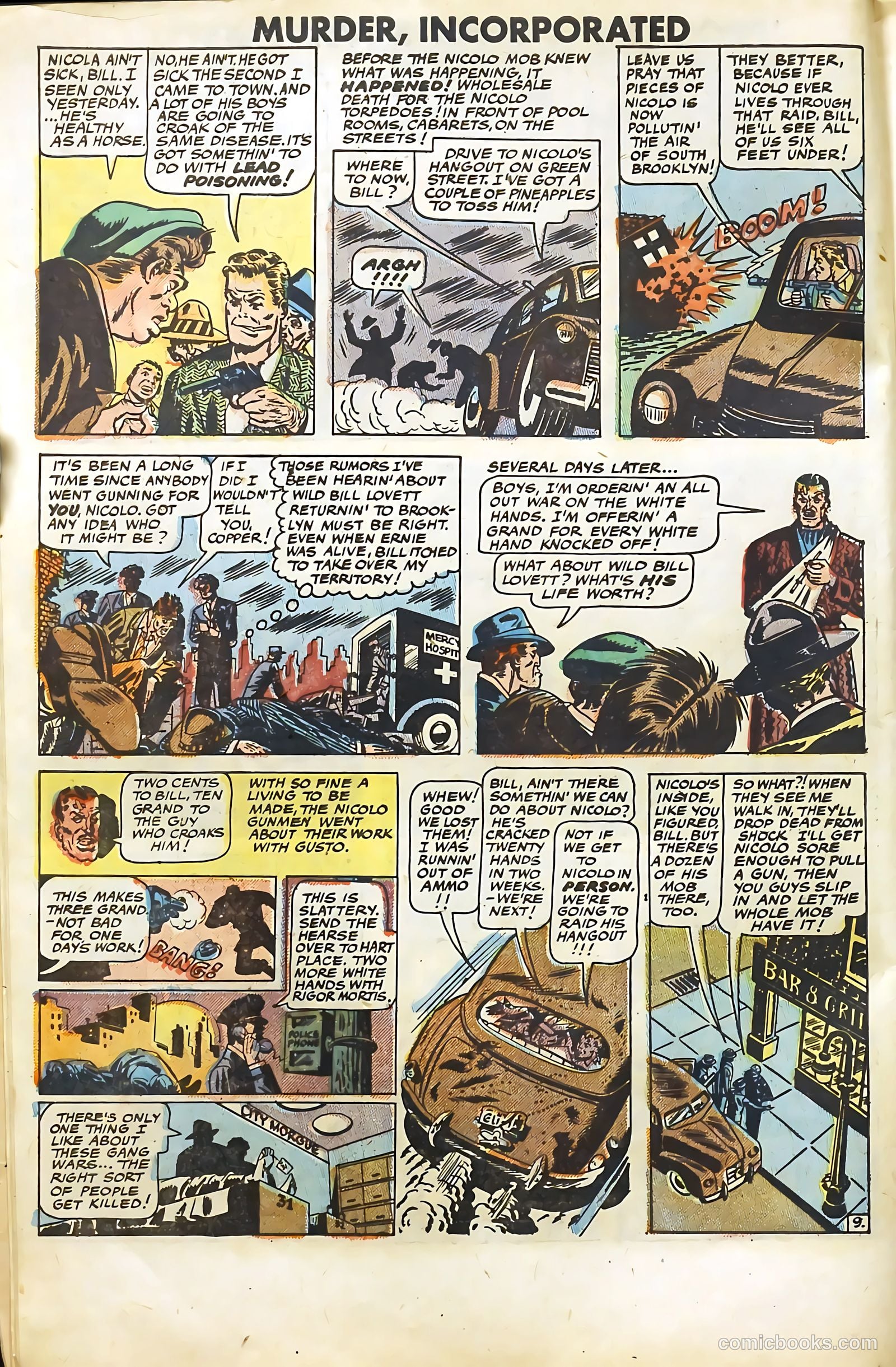 Murder Incorporated #10 (1949) — page 10 of 36