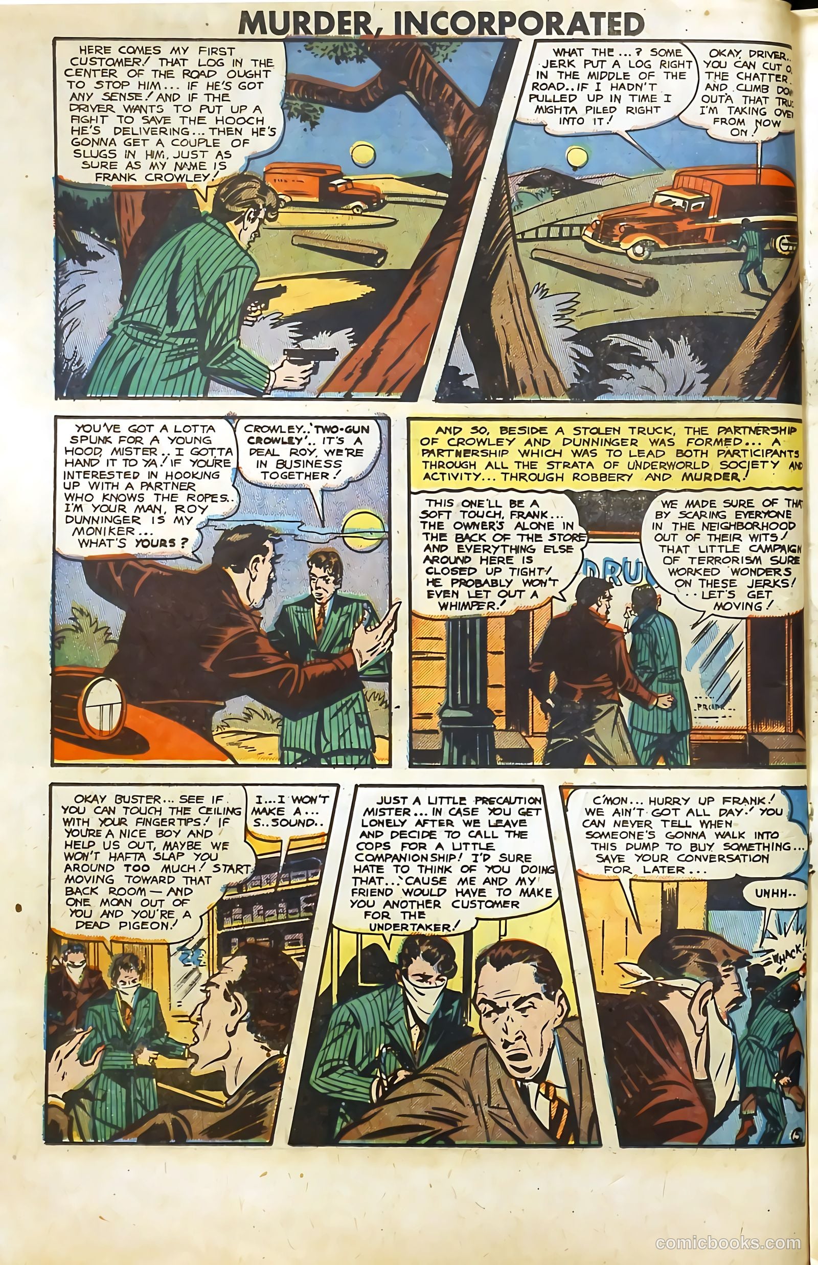 Murder Incorporated #10 (1949) — page 16 of 36