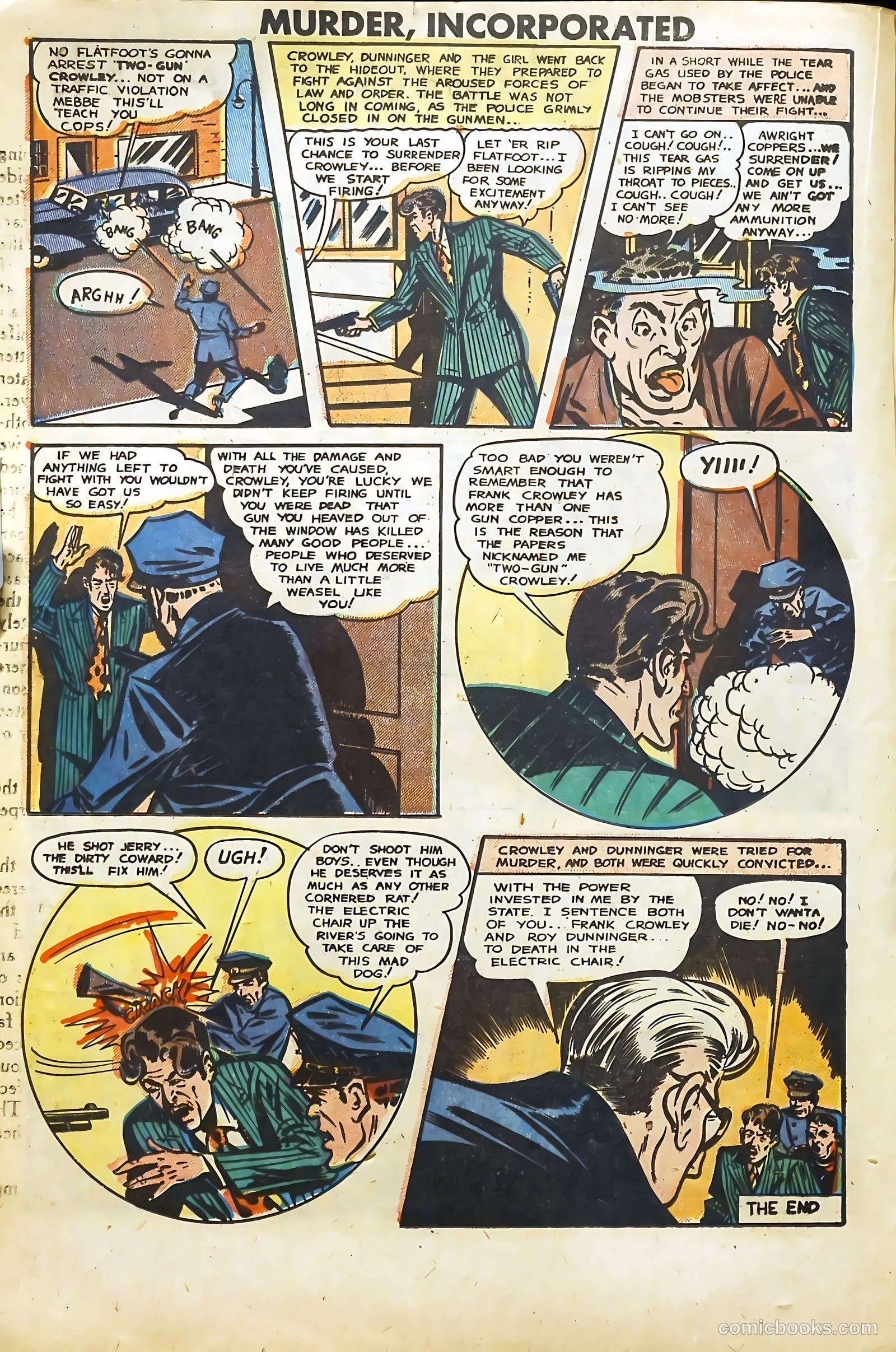 Murder Incorporated #10 (1949) — page 20 of 36
