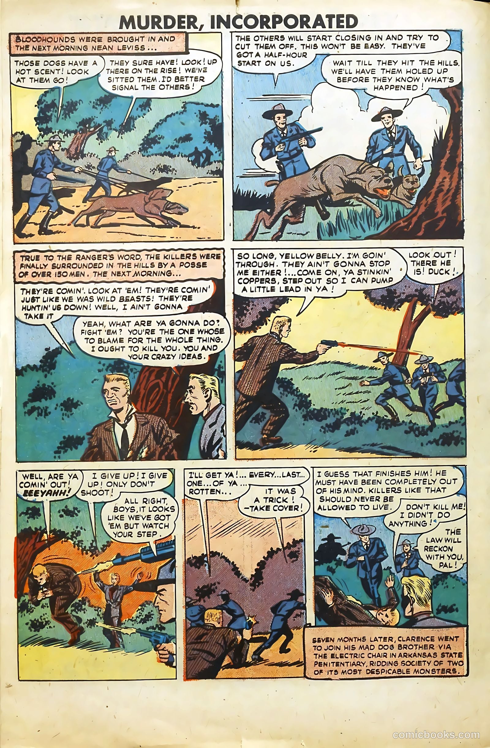 Murder Incorporated #10 (1949) — page 32 of 36