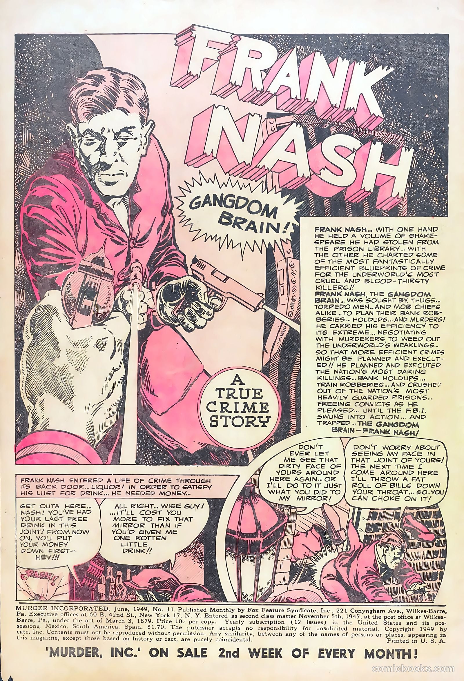 Murder Incorporated #11 (1949) — page 2 of 36