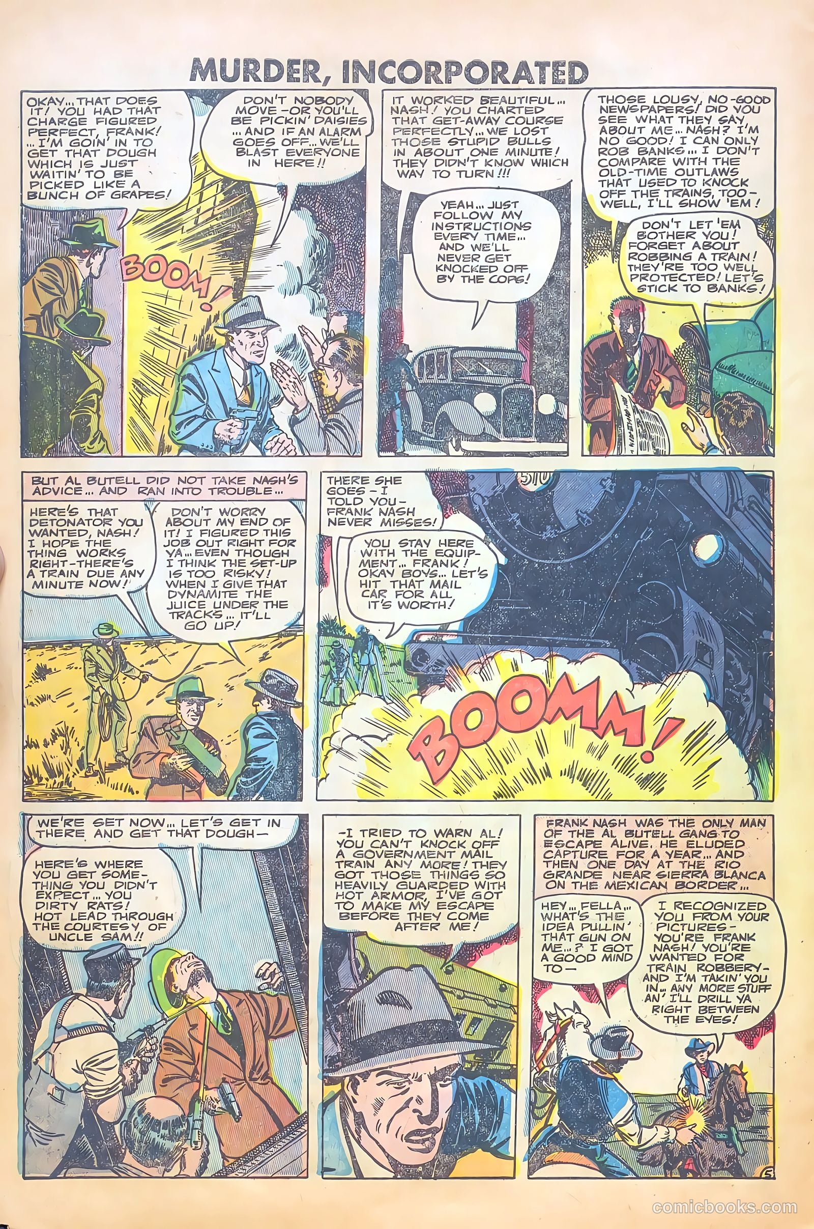 Murder Incorporated #11 (1949) — page 6 of 36