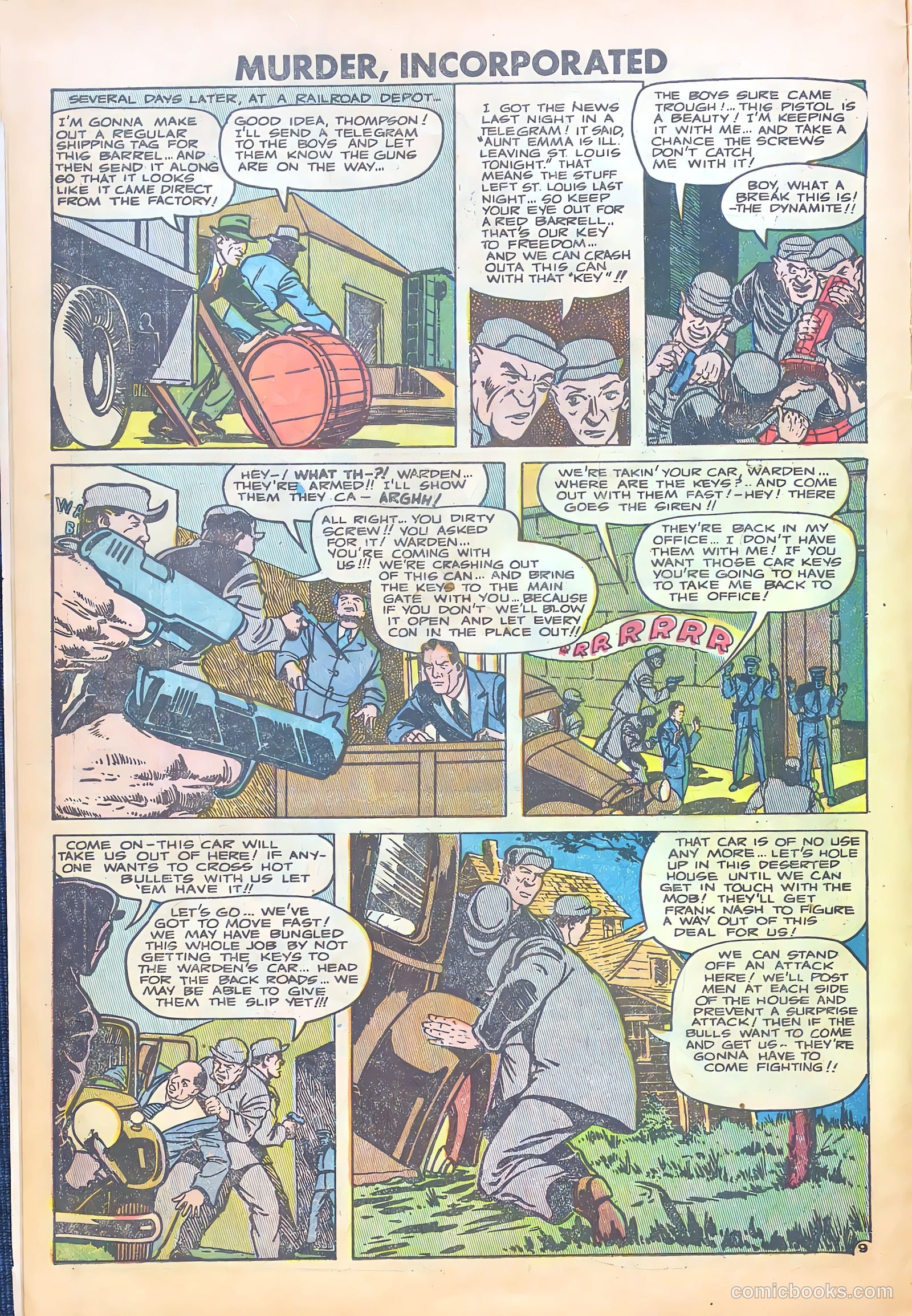 Murder Incorporated #11 (1949) — page 10 of 36