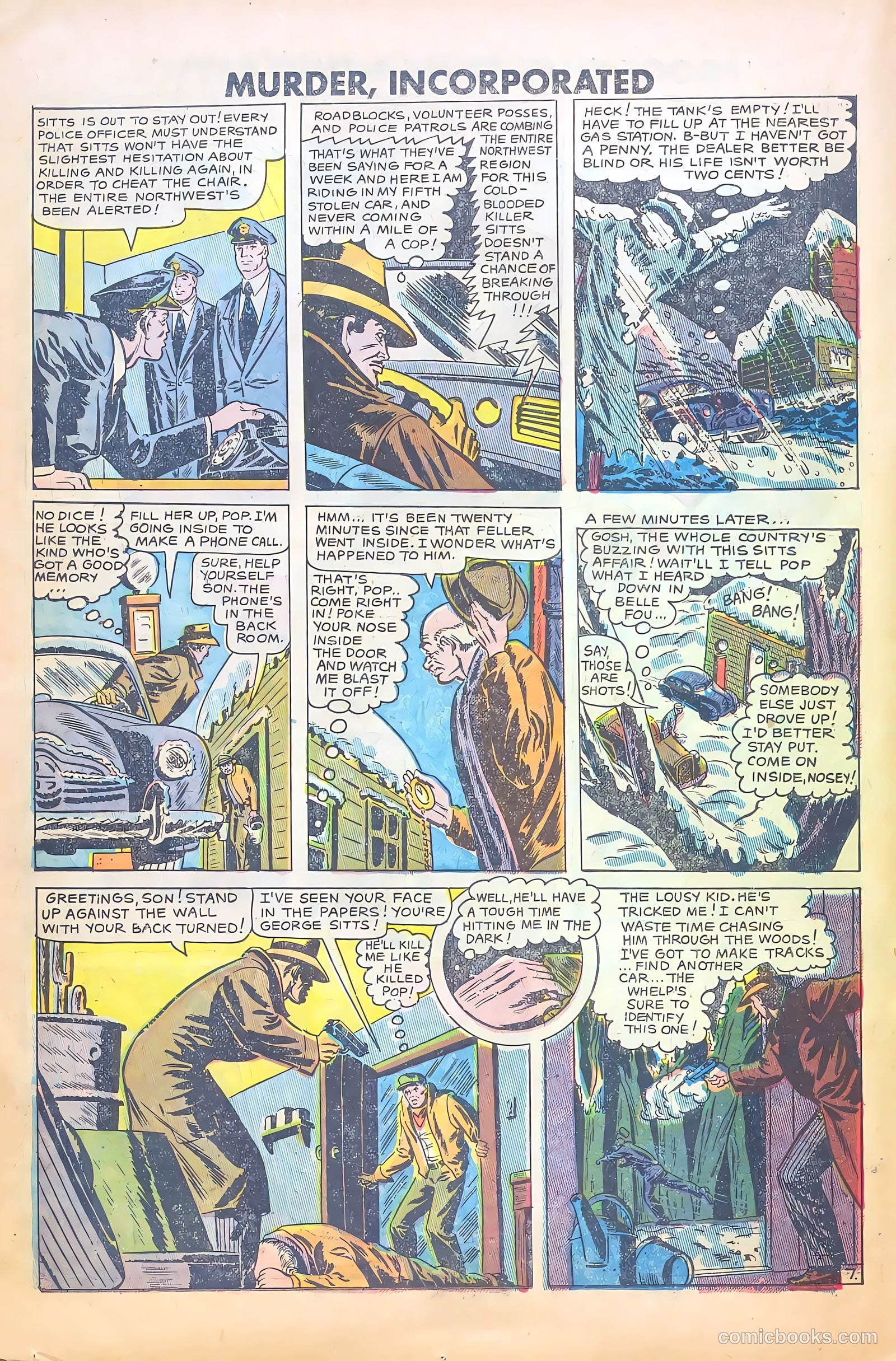 Murder Incorporated #11 (1949) — page 18 of 36