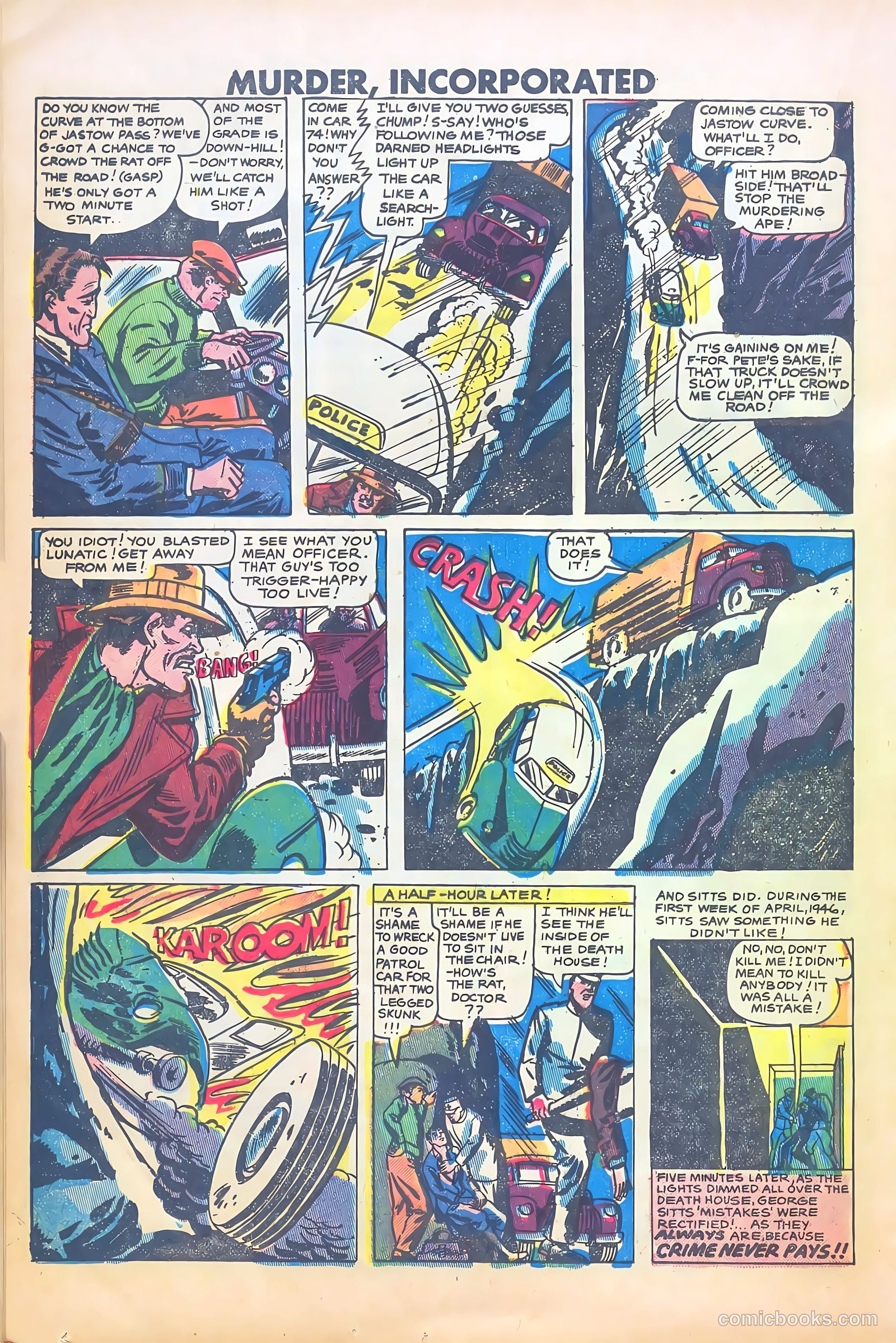 Murder Incorporated #11 (1949) — page 20 of 36