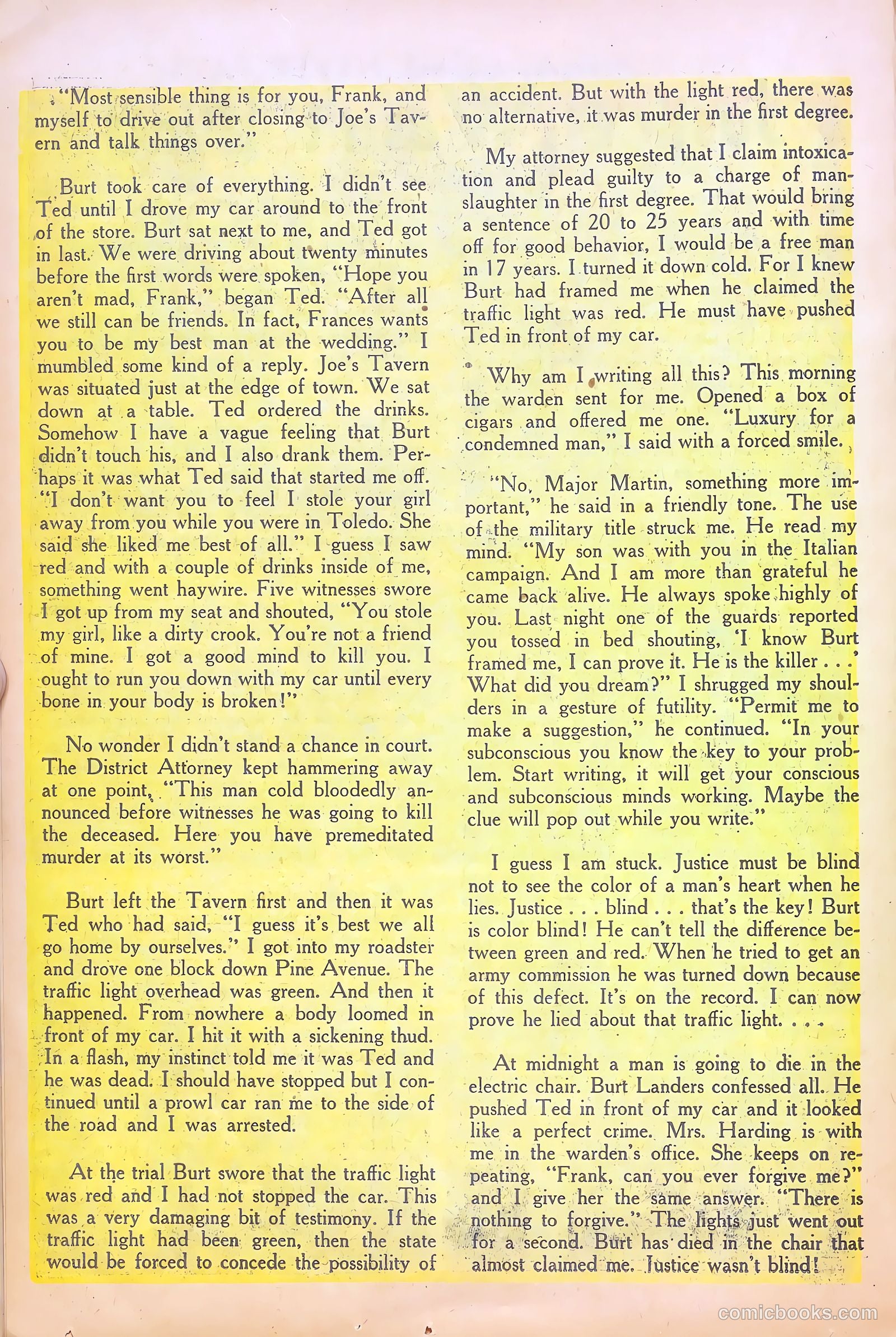 Murder Incorporated #11 (1949) — page 22 of 36