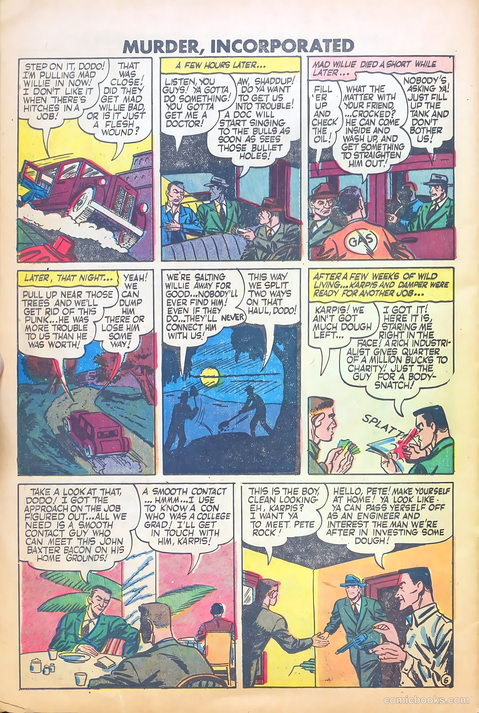 Murder Incorporated #11 (1949) — page 28 of 36