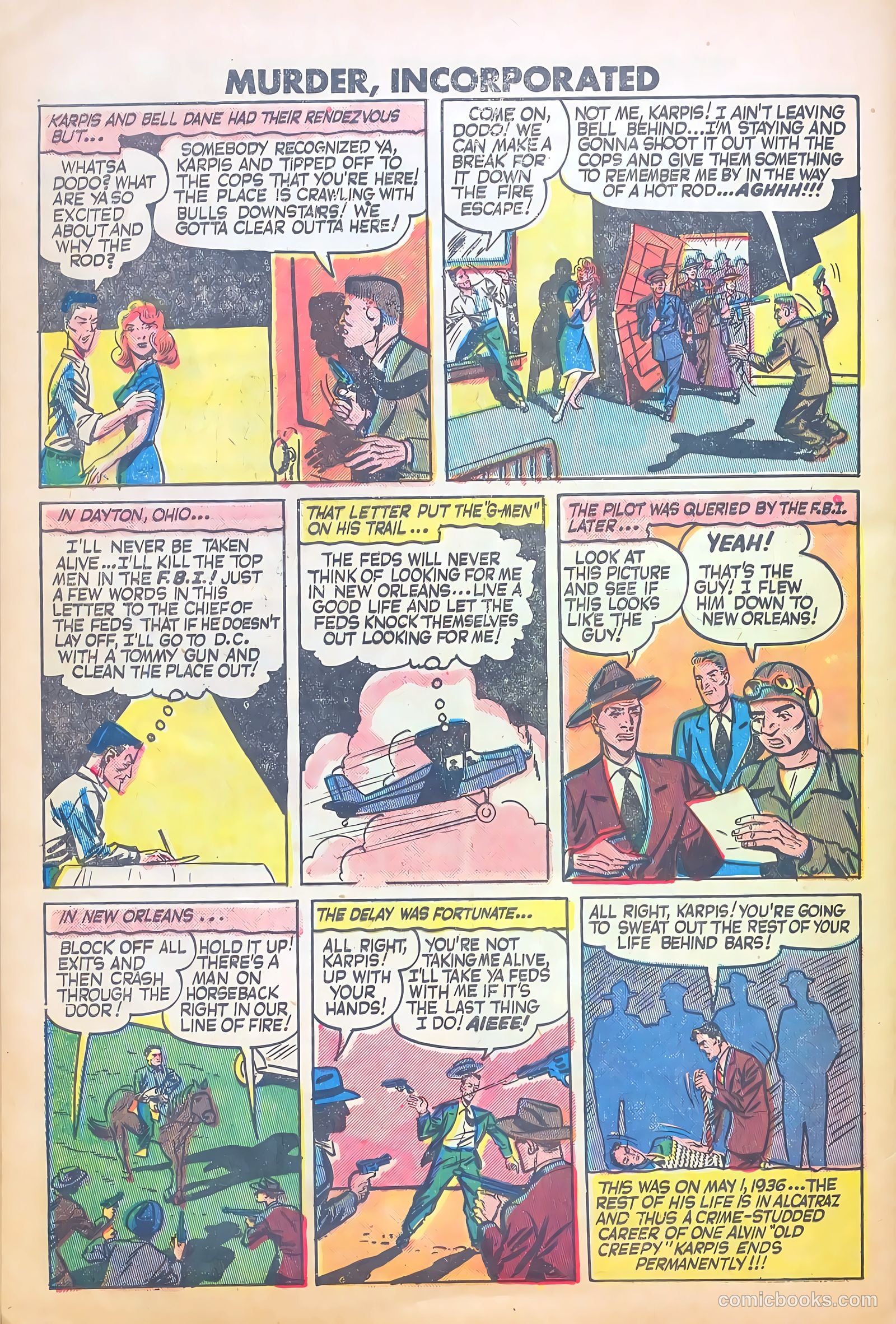 Murder Incorporated #11 (1949) — page 32 of 36