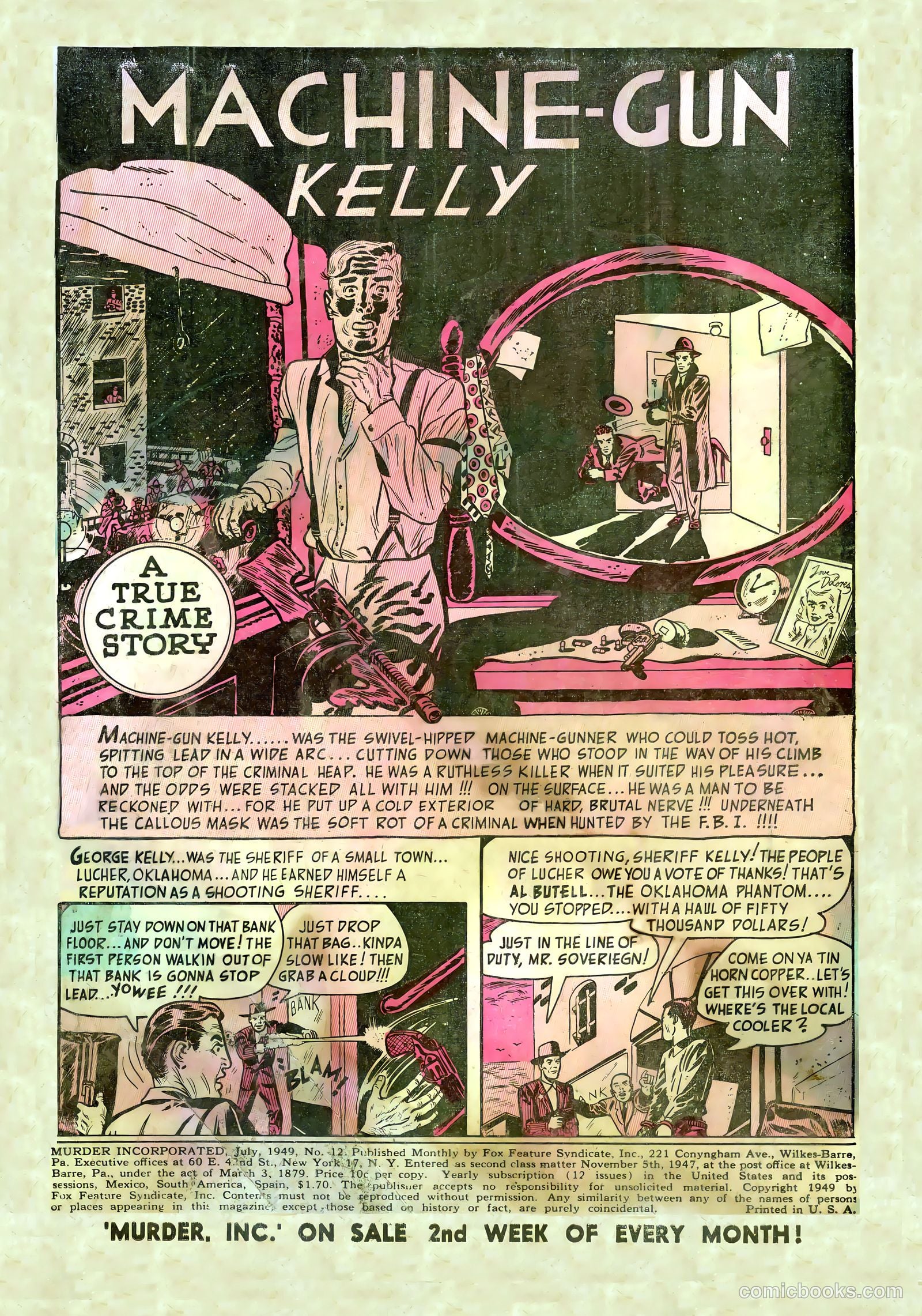 Murder Incorporated #12 (1949) — page 2 of 36