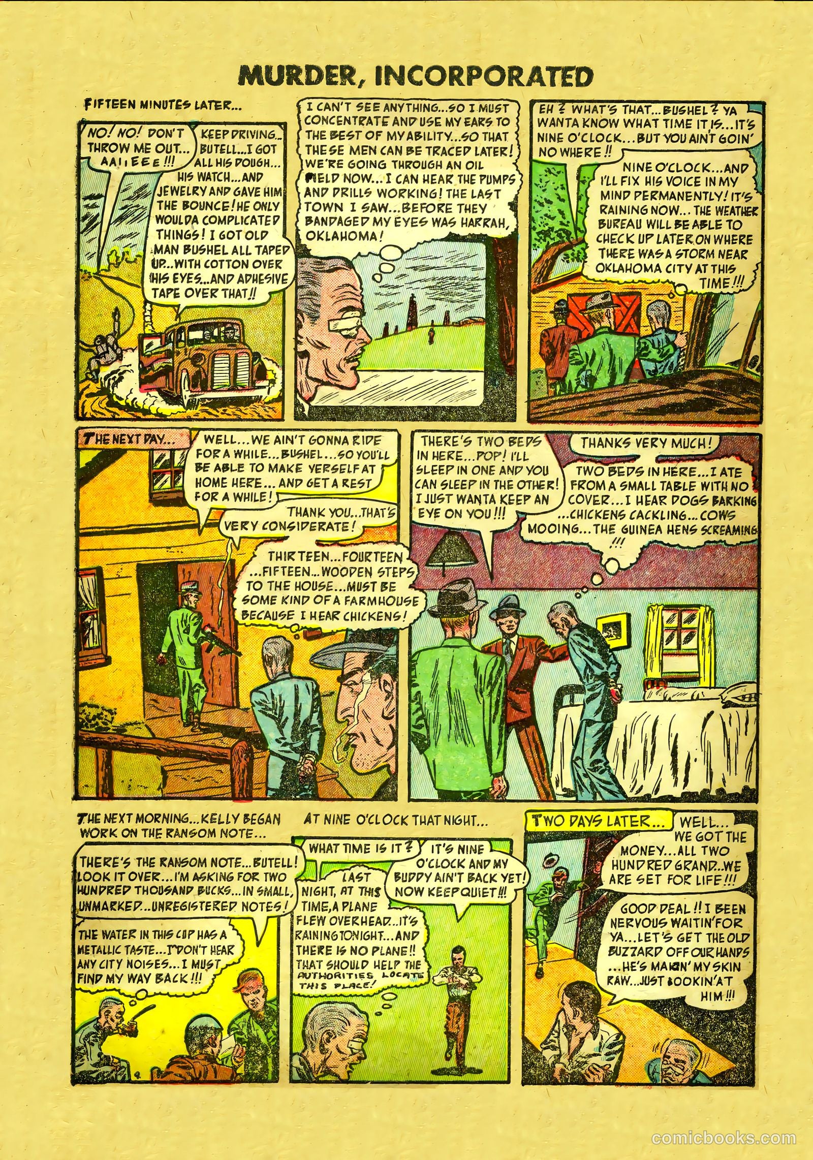 Murder Incorporated #12 (1949) — page 10 of 36