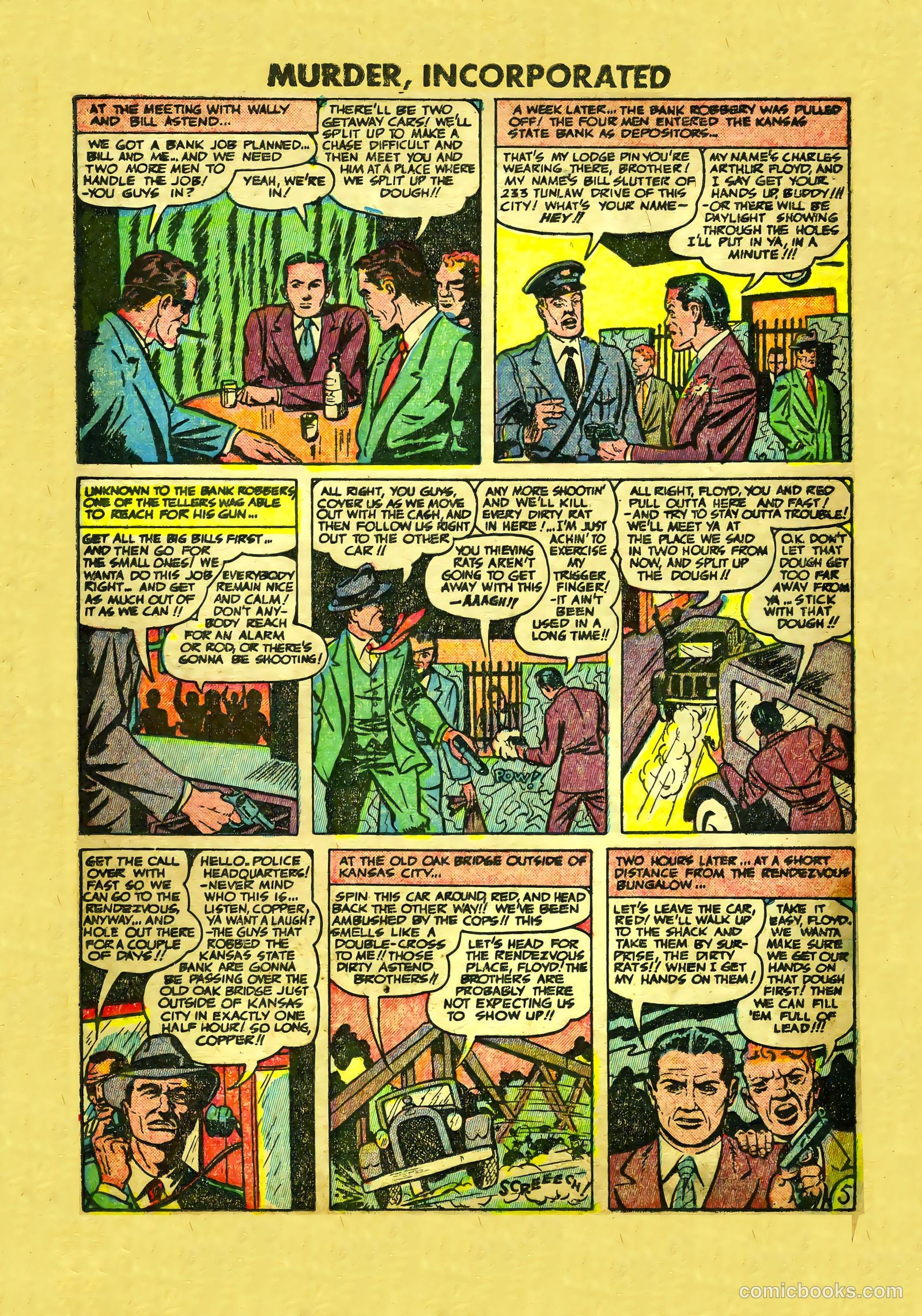 Murder Incorporated #12 (1949) — page 16 of 36