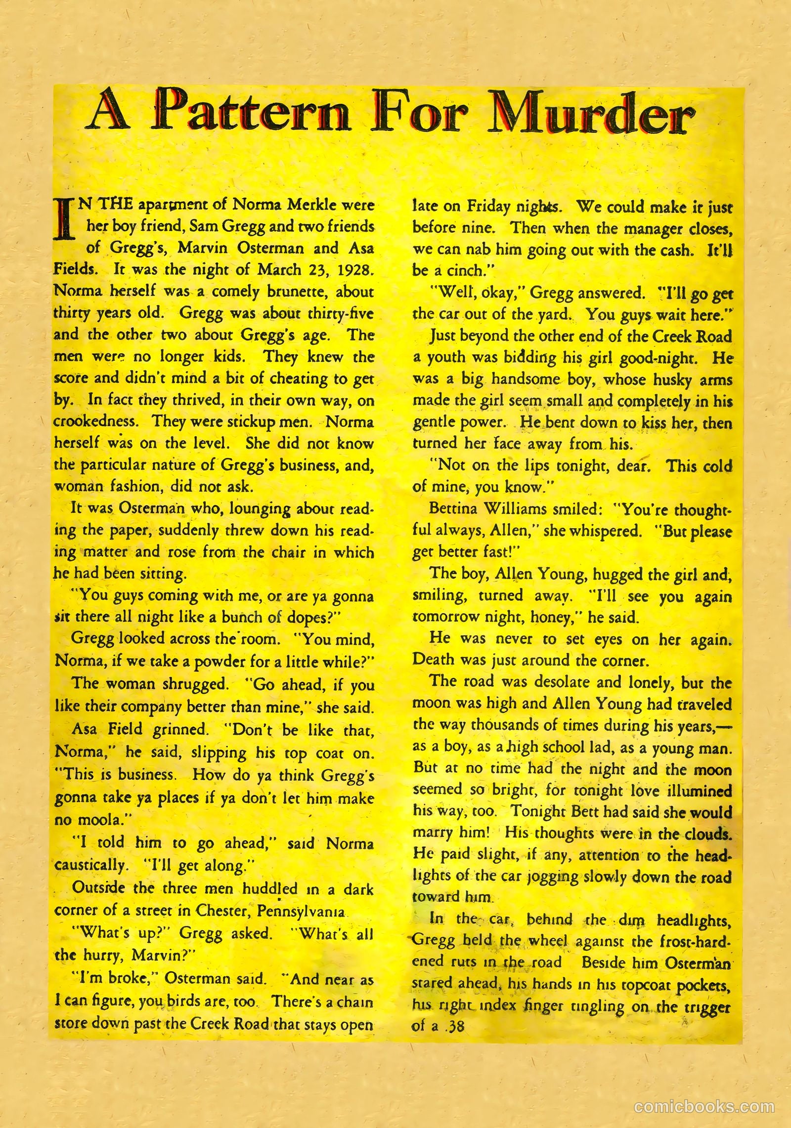 Murder Incorporated #12 (1949) — page 22 of 36