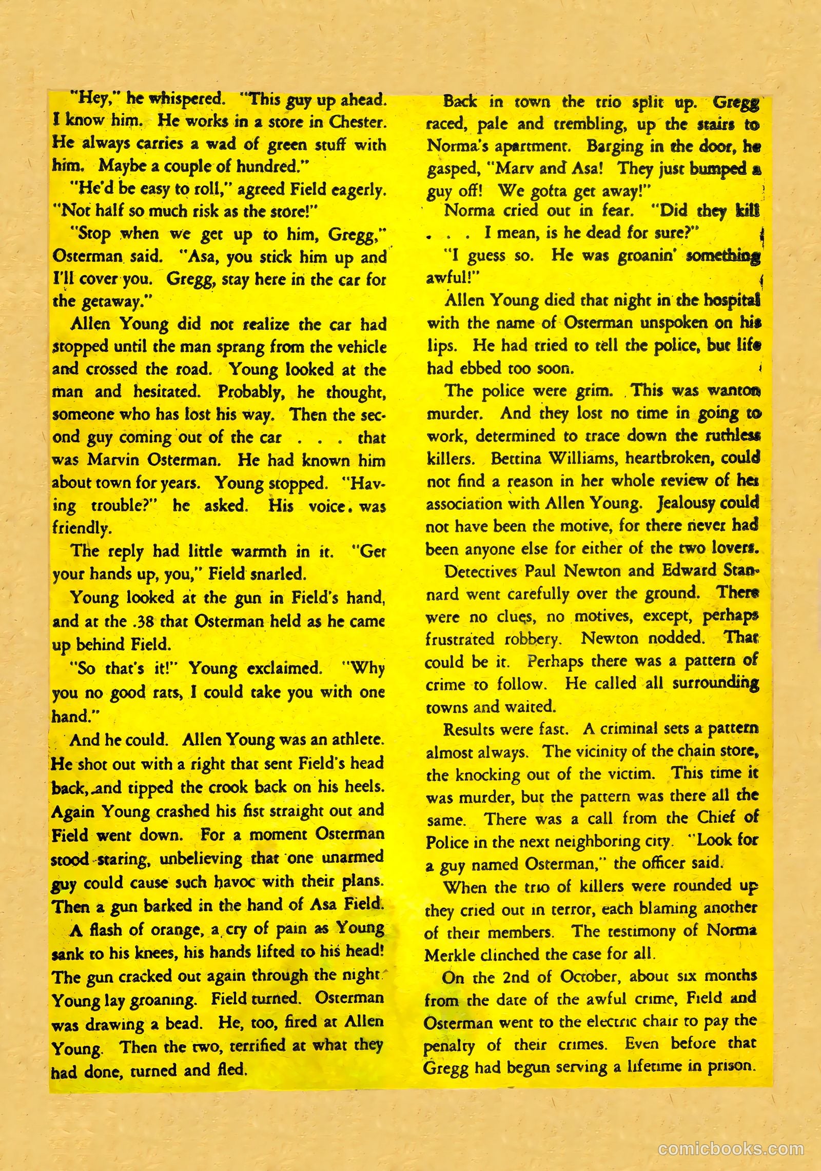 Murder Incorporated #12 (1949) — page 23 of 36
