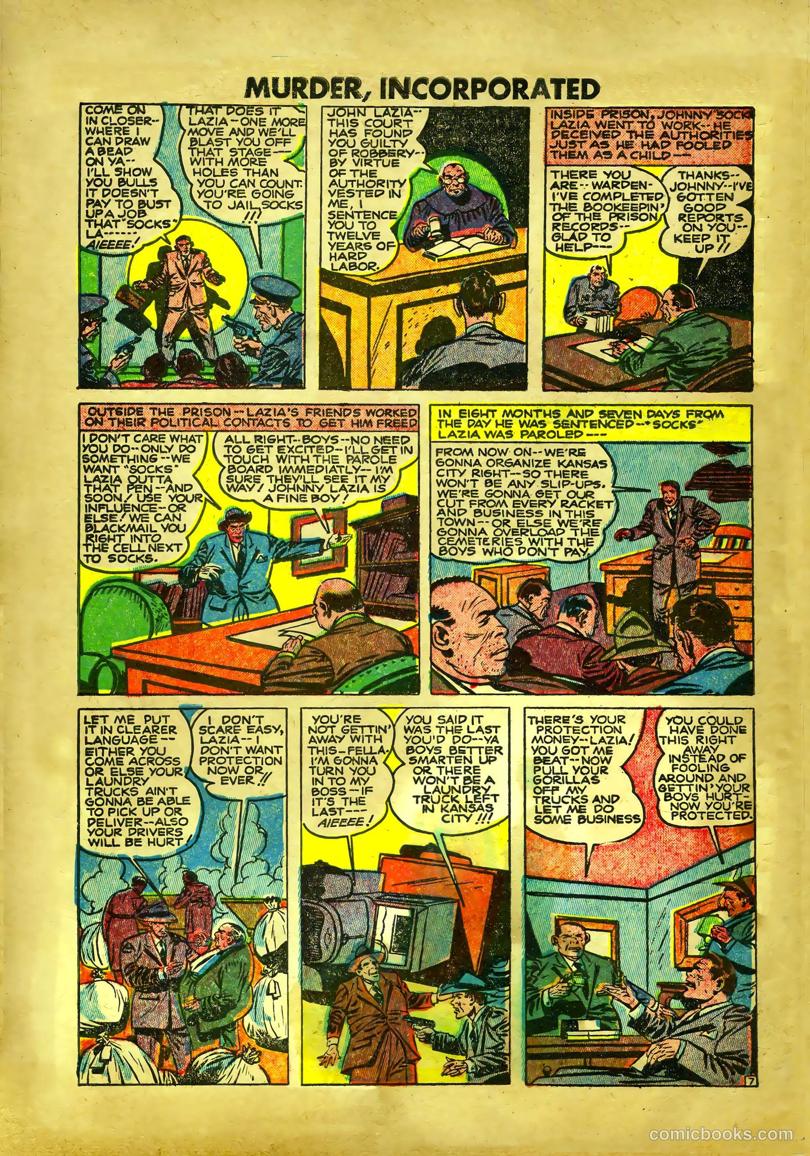 Murder Incorporated #12 (1949) — page 30 of 36
