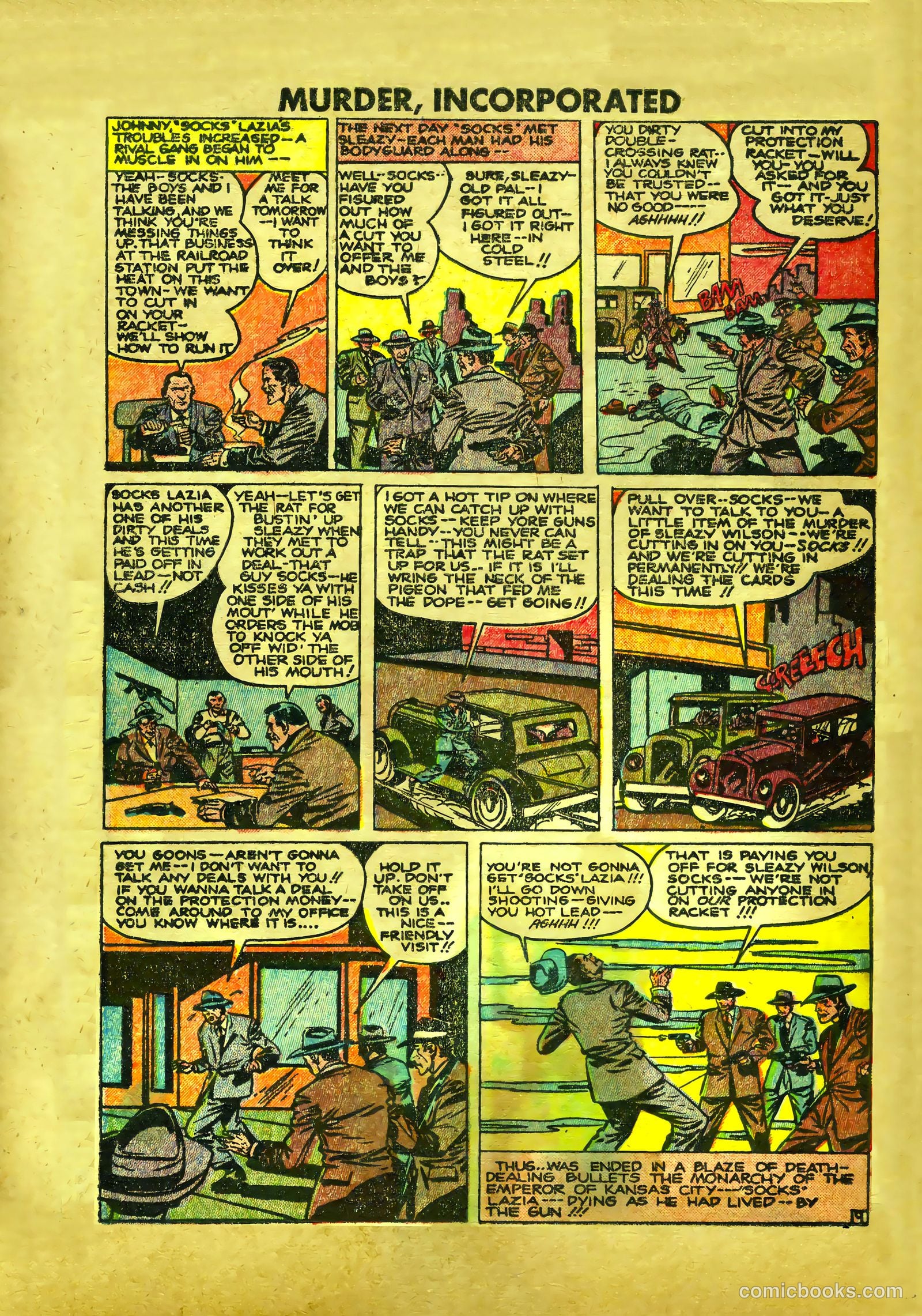 Murder Incorporated #12 (1949) — page 32 of 36