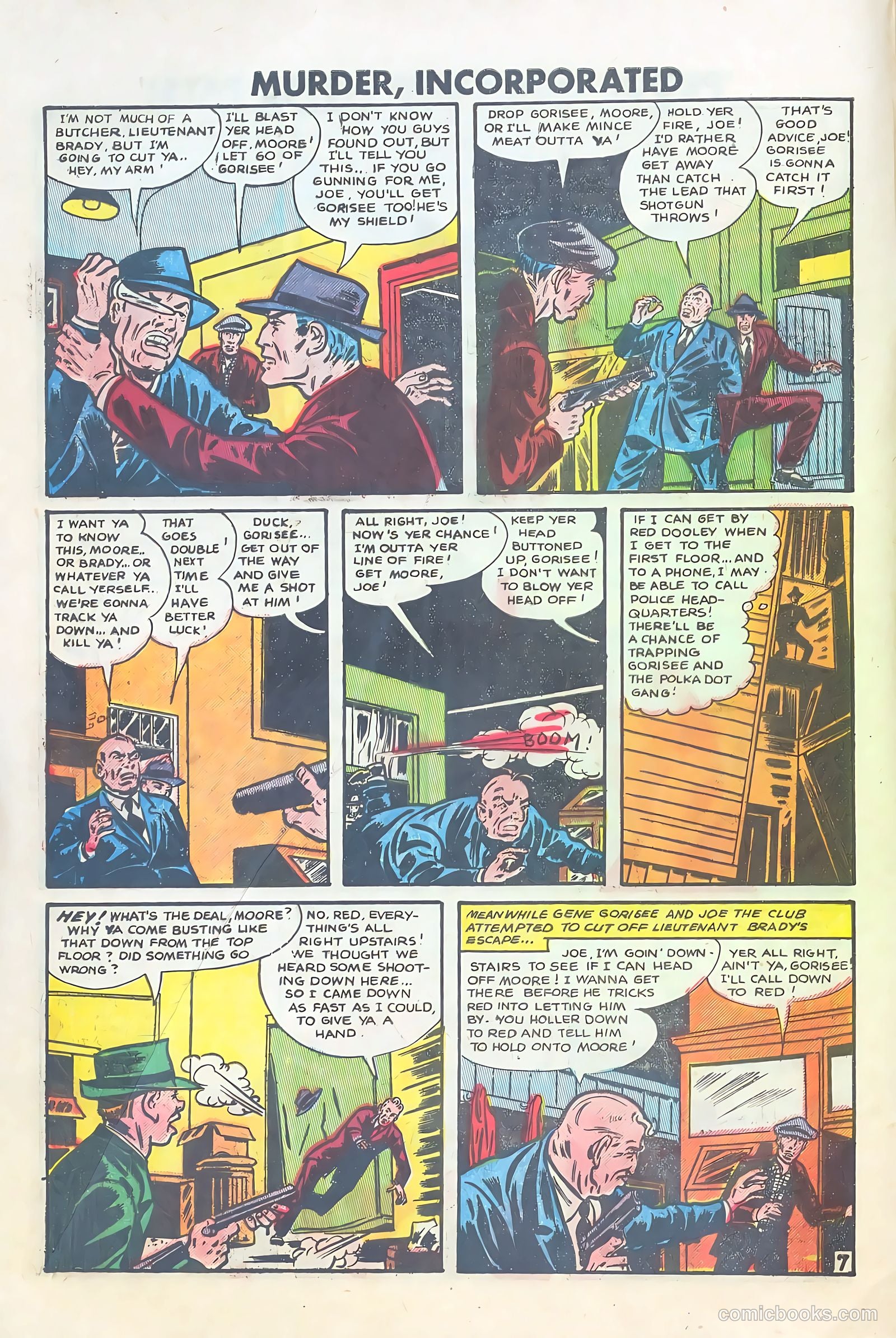 Murder Incorporated #13 (1949) — page 8 of 36