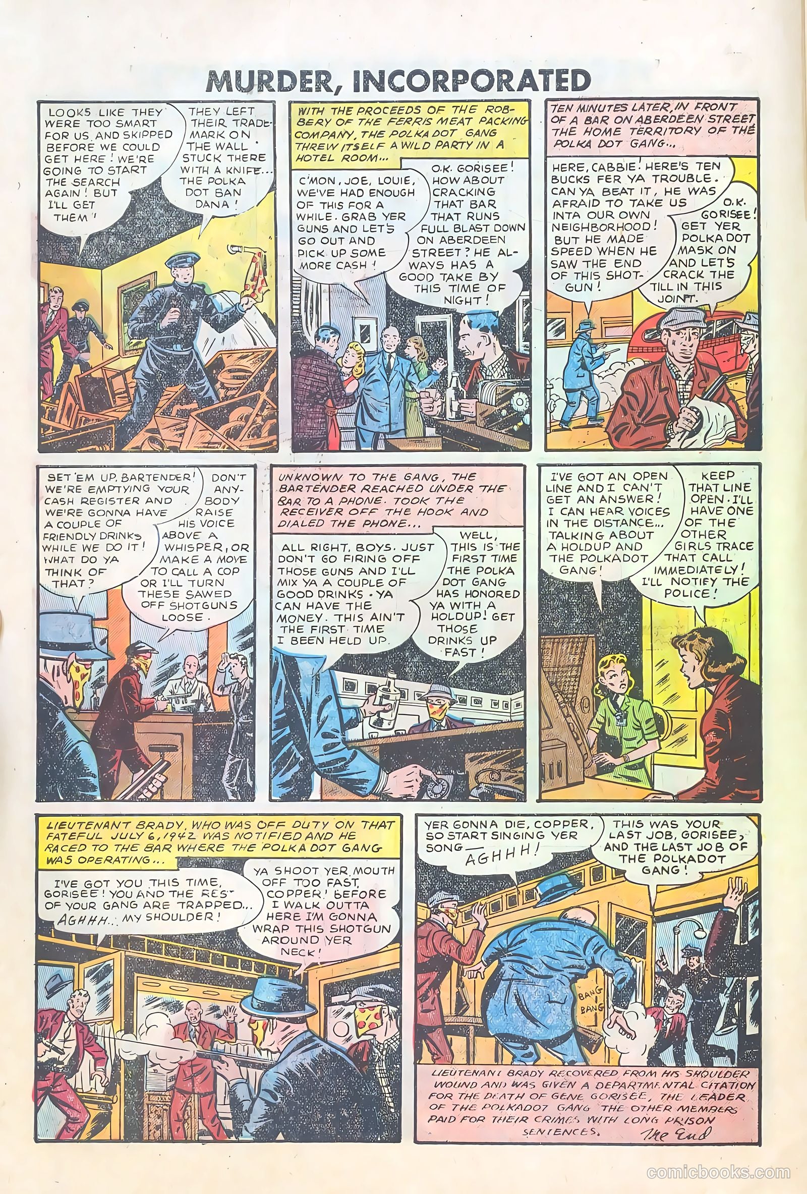 Murder Incorporated #13 (1949) — page 10 of 36
