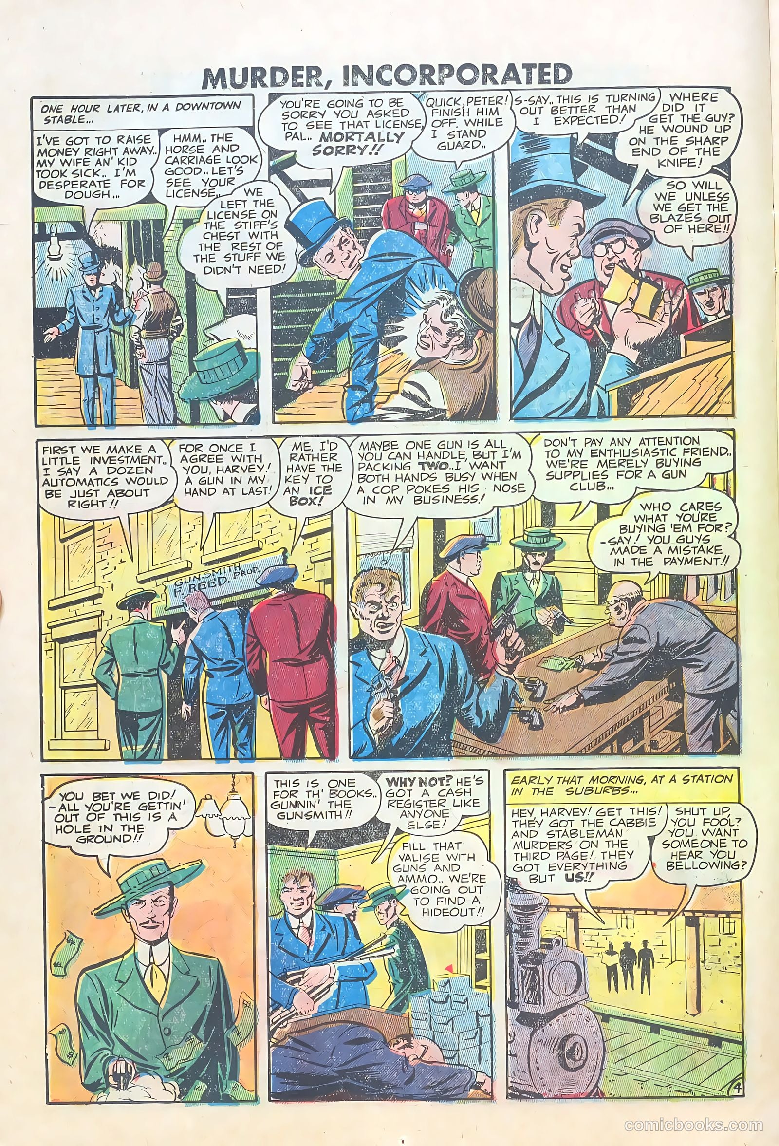 Murder Incorporated #13 (1949) — page 14 of 36