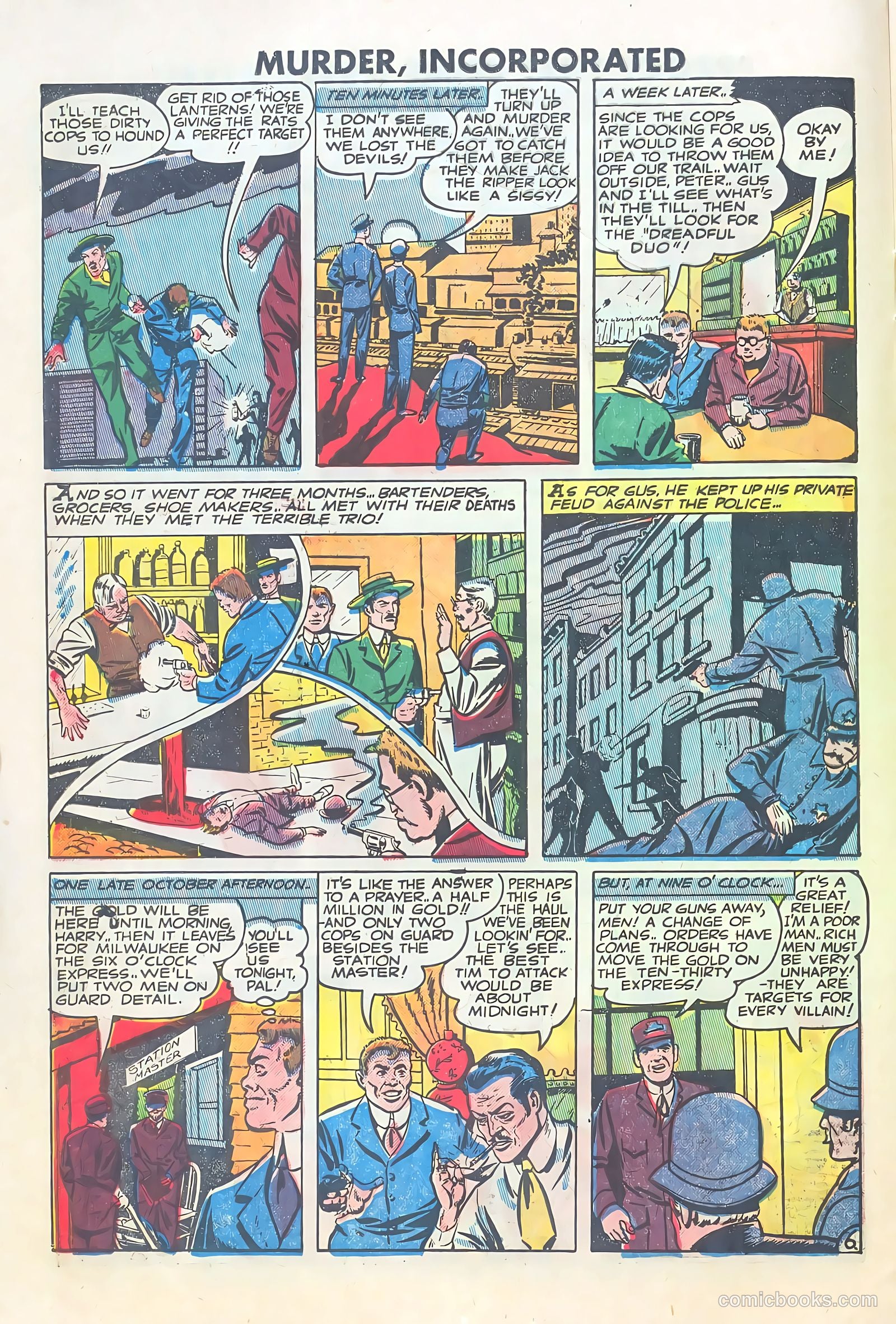 Murder Incorporated #13 (1949) — page 16 of 36