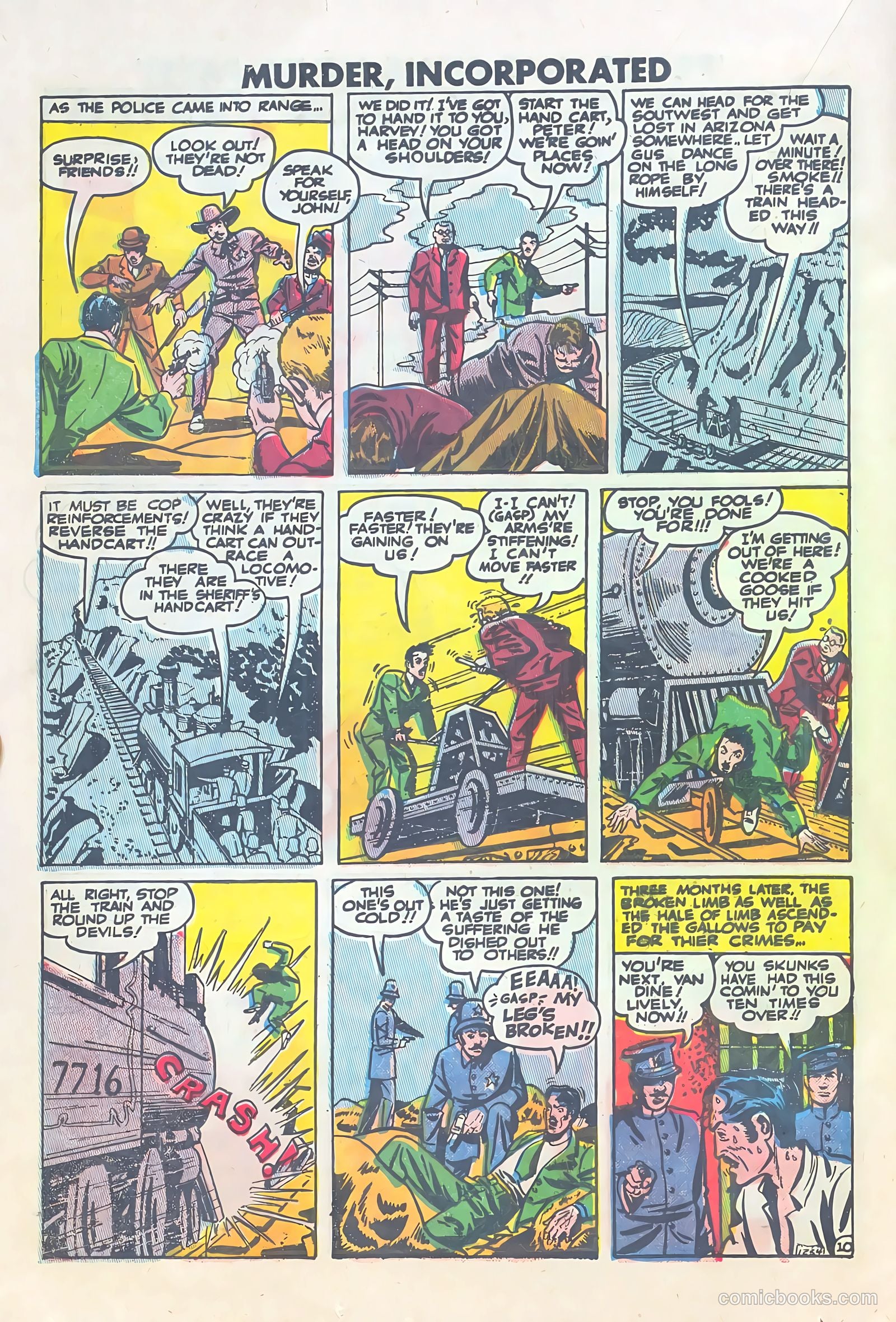 Murder Incorporated #13 (1949) — page 20 of 36