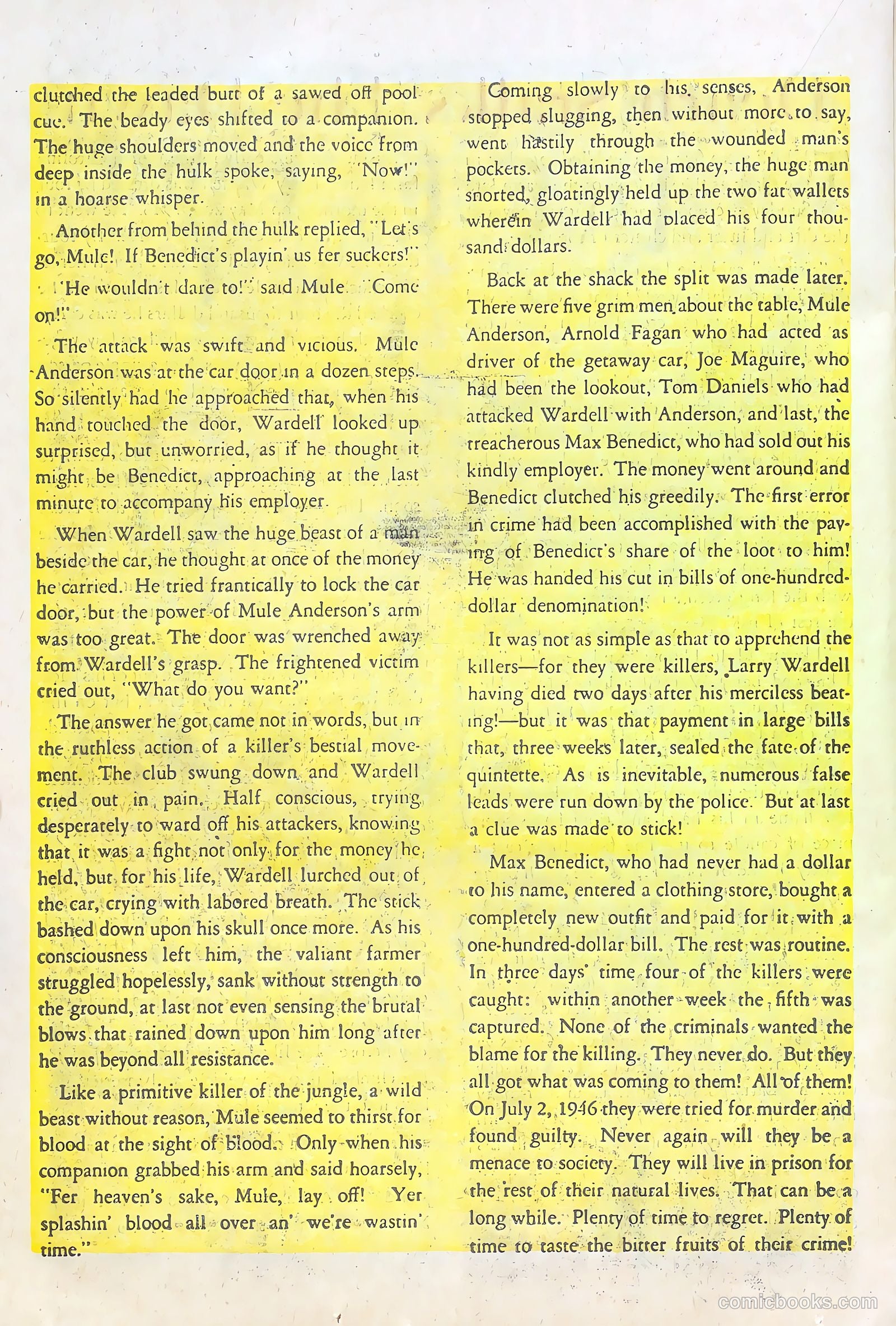 Murder Incorporated #13 (1949) — page 22 of 36
