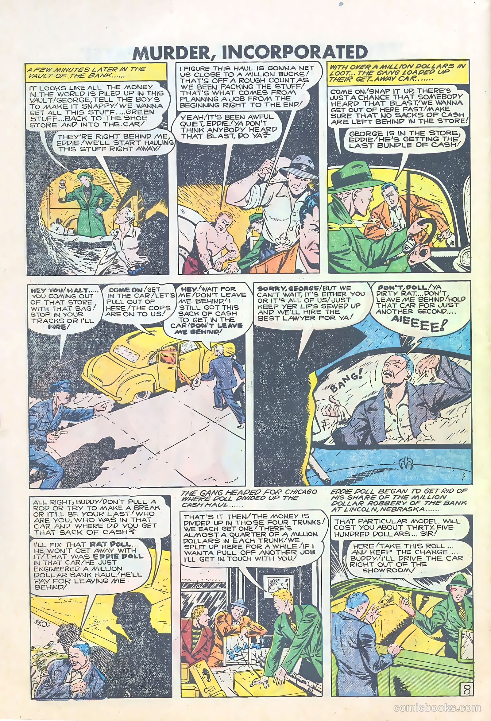 Murder Incorporated #13 (1949) — page 30 of 36