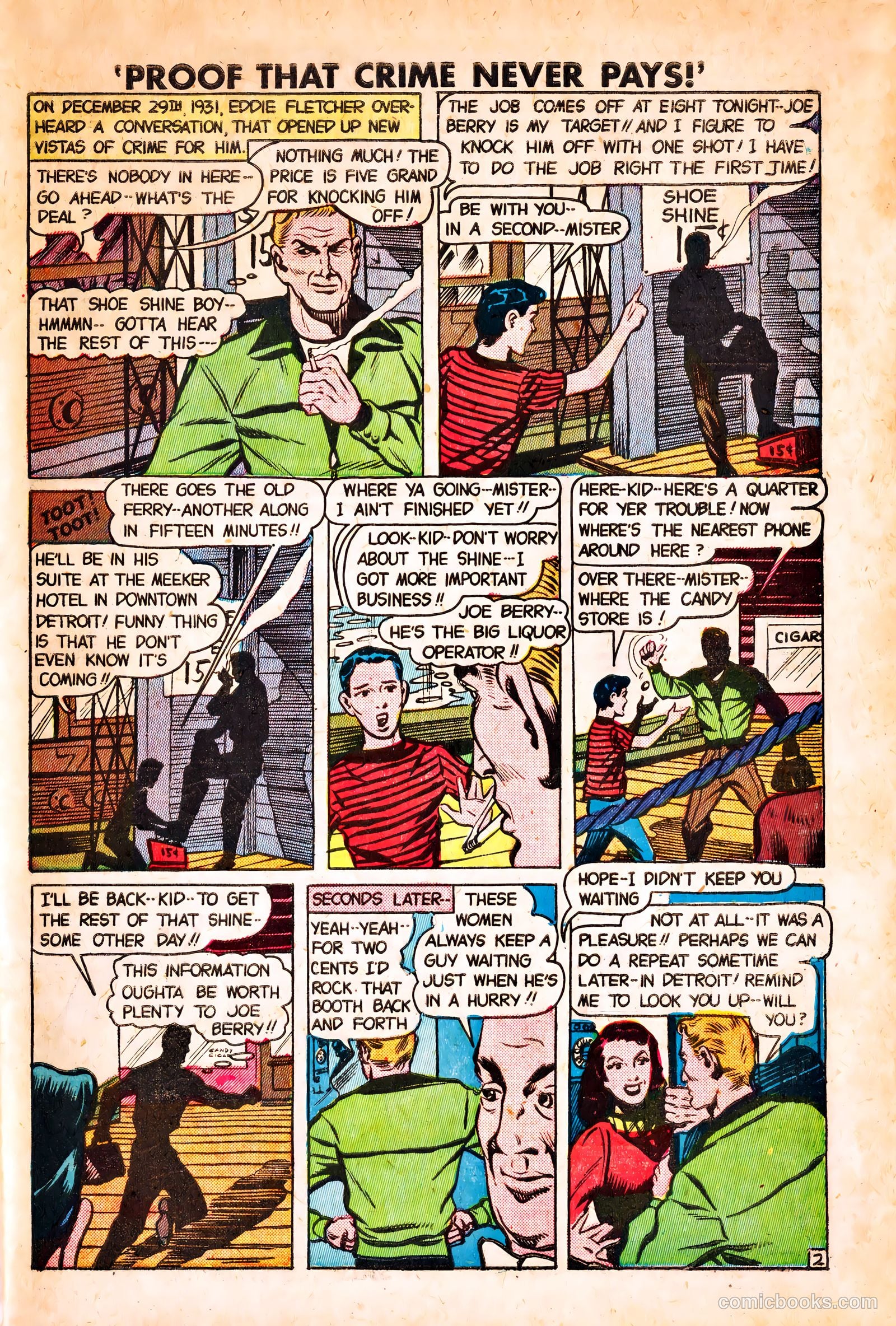 Murder Incorporated #15 (1949) — page 3 of 36