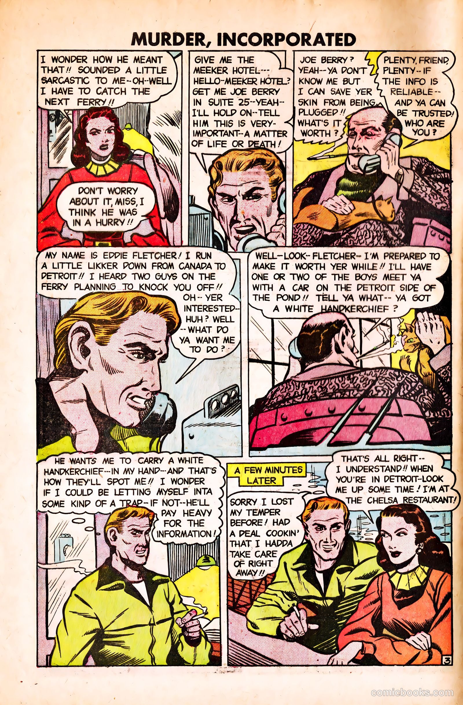 Murder Incorporated #15 (1949) — page 4 of 36