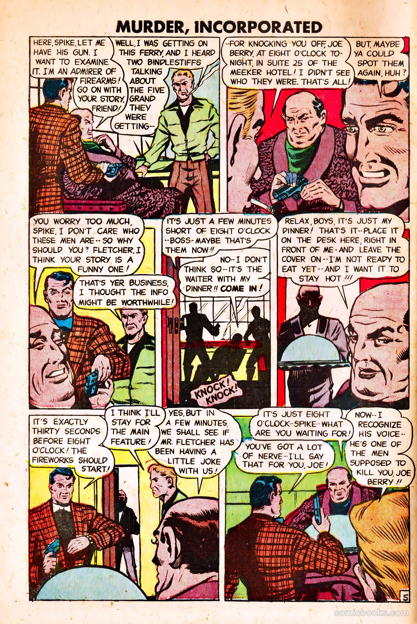 Murder Incorporated #15 (1949) — page 6 of 36
