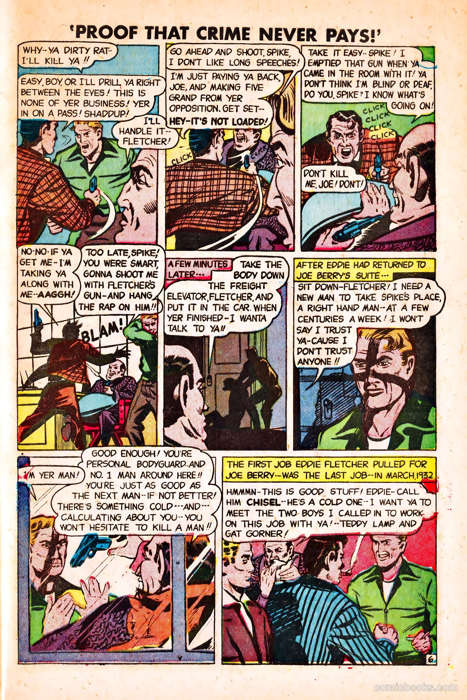 Murder Incorporated #15 (1949) — page 7 of 36