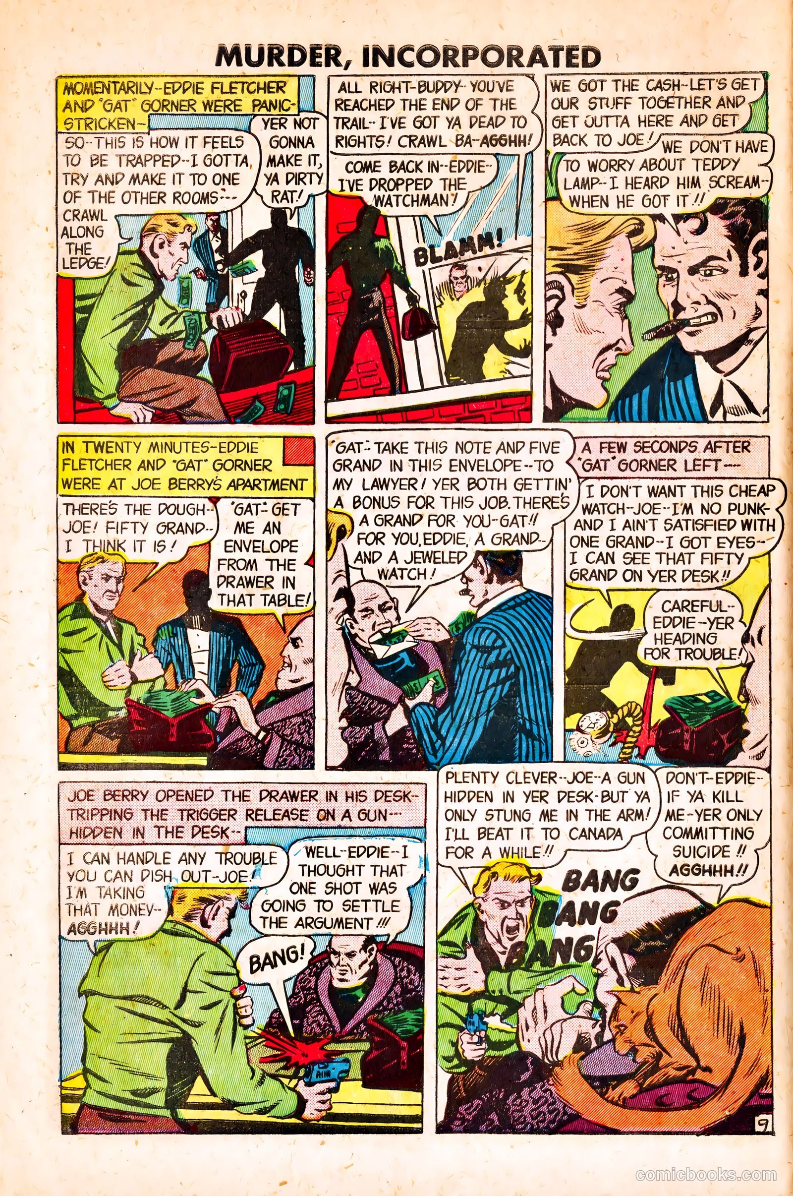 Murder Incorporated #15 (1949) — page 10 of 36
