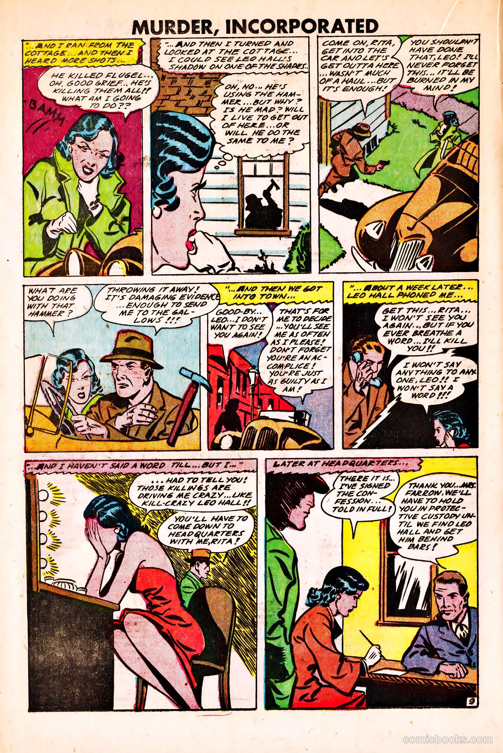 Murder Incorporated #15 (1949) — page 20 of 36