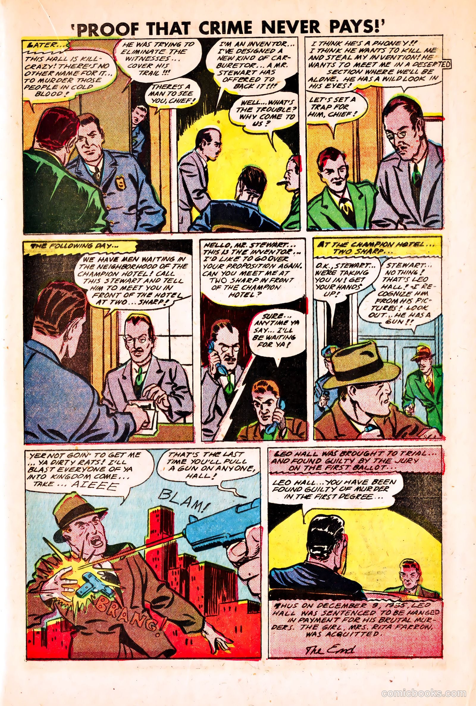 Murder Incorporated #15 (1949) — page 21 of 36