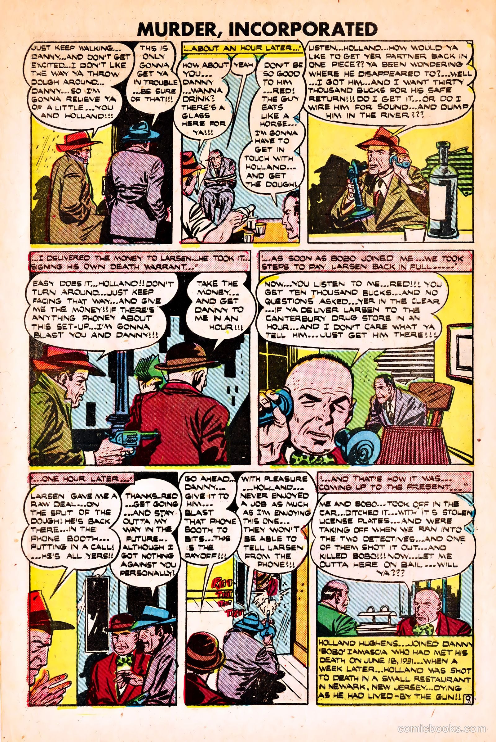 Murder Incorporated #15 (1949) — page 32 of 36