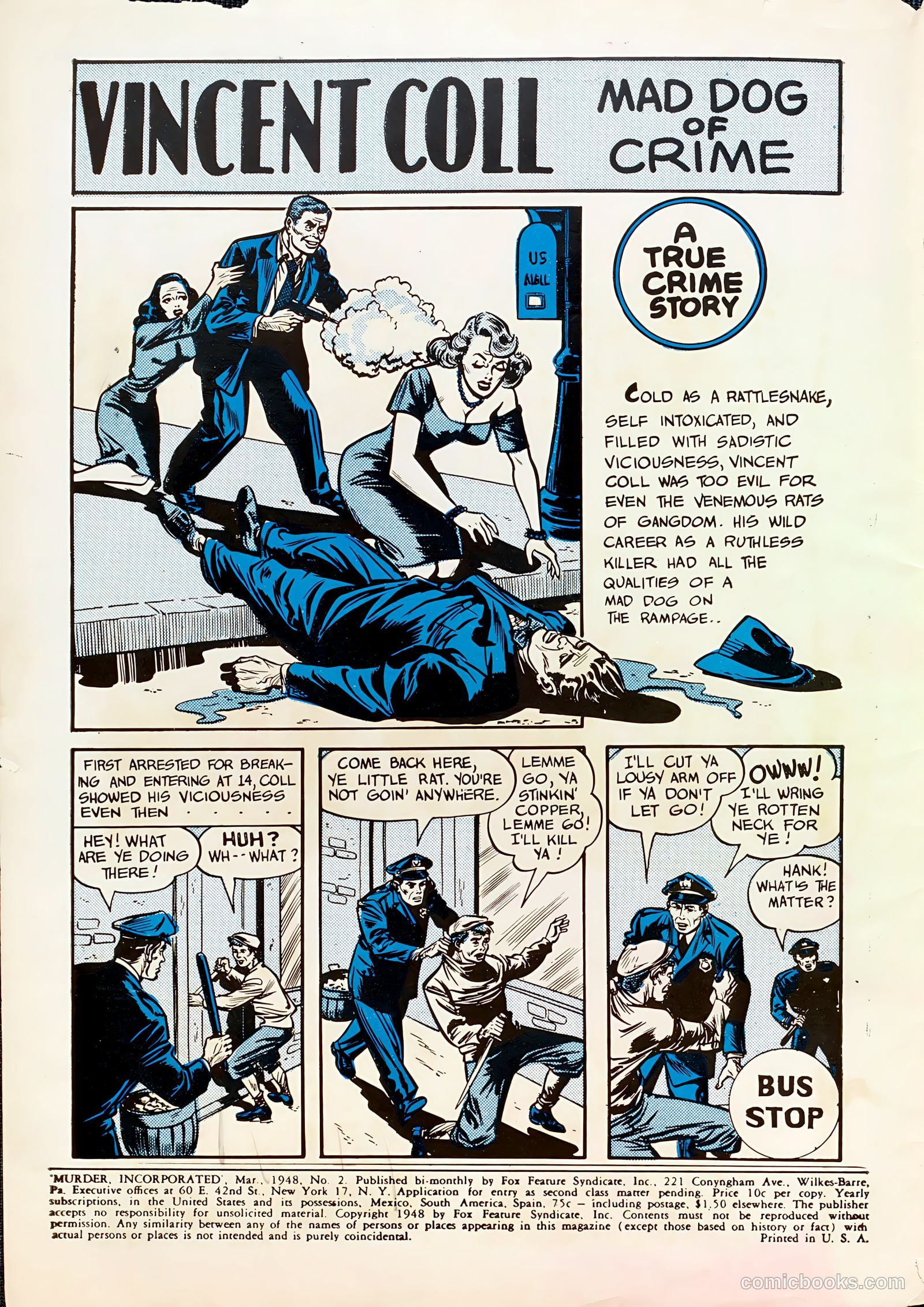 Murder Incorporated #2 (1948) — page 2 of 36