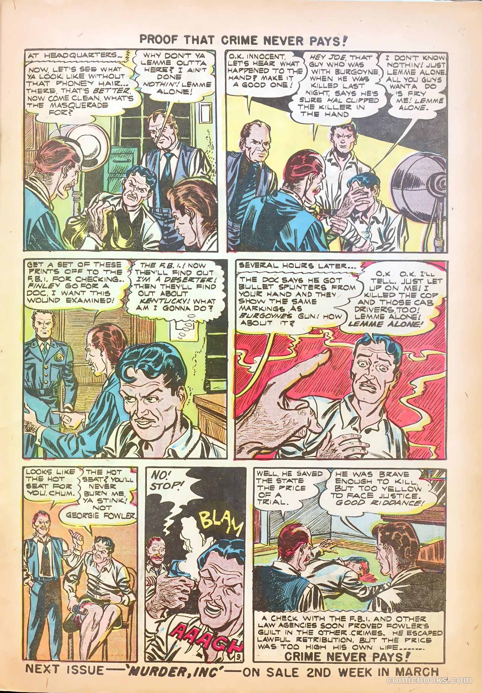 Murder Incorporated #2 (1948) — page 33 of 36