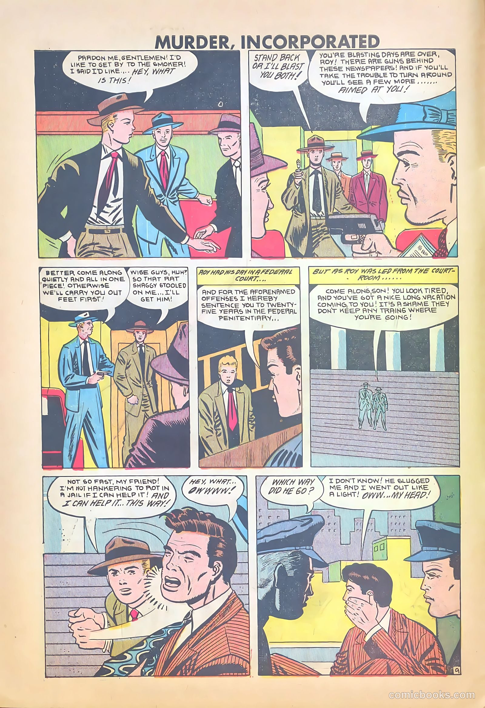 Murder Incorporated #2 (1950) — page 10 of 36