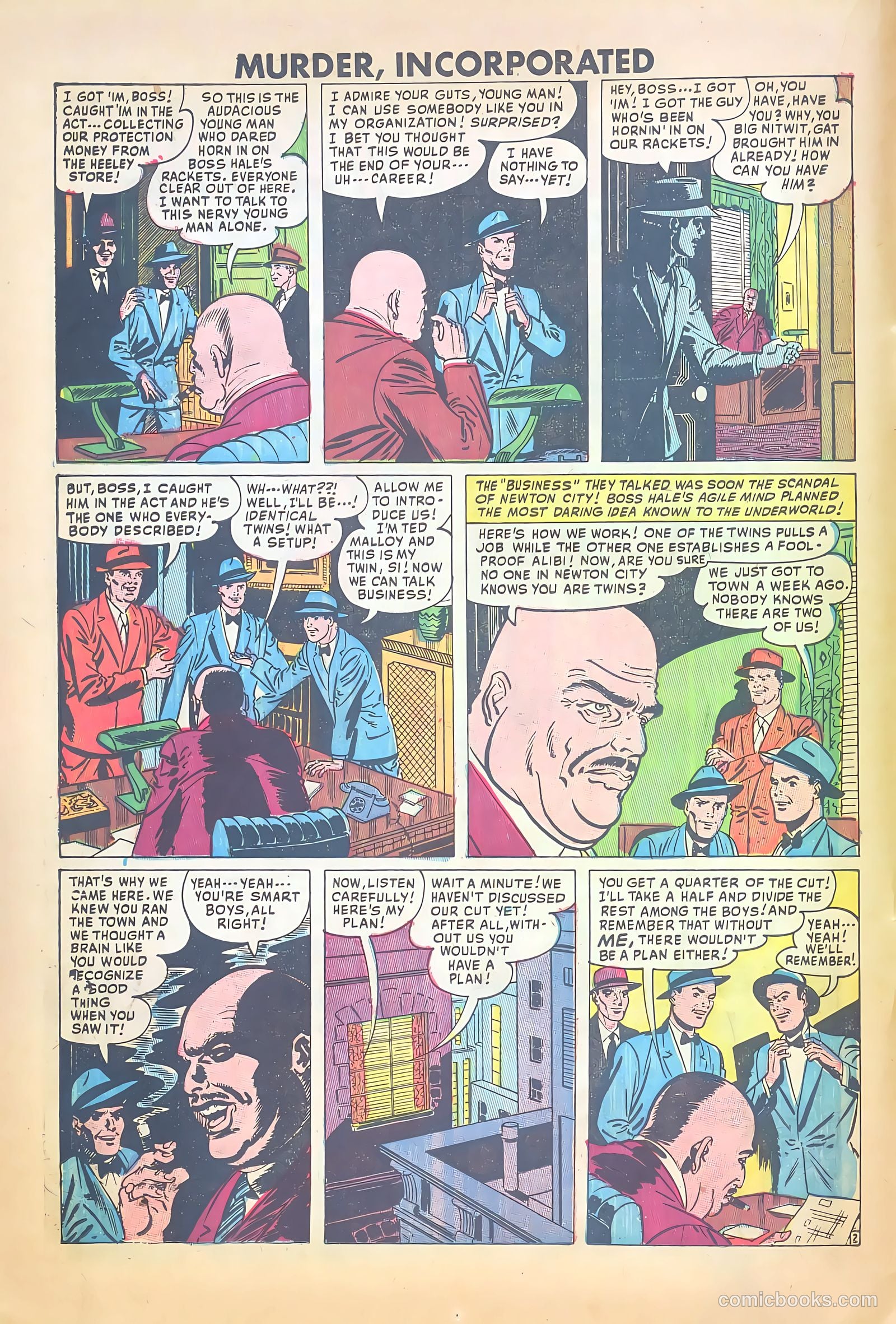 Murder Incorporated #2 (1950) — page 14 of 36