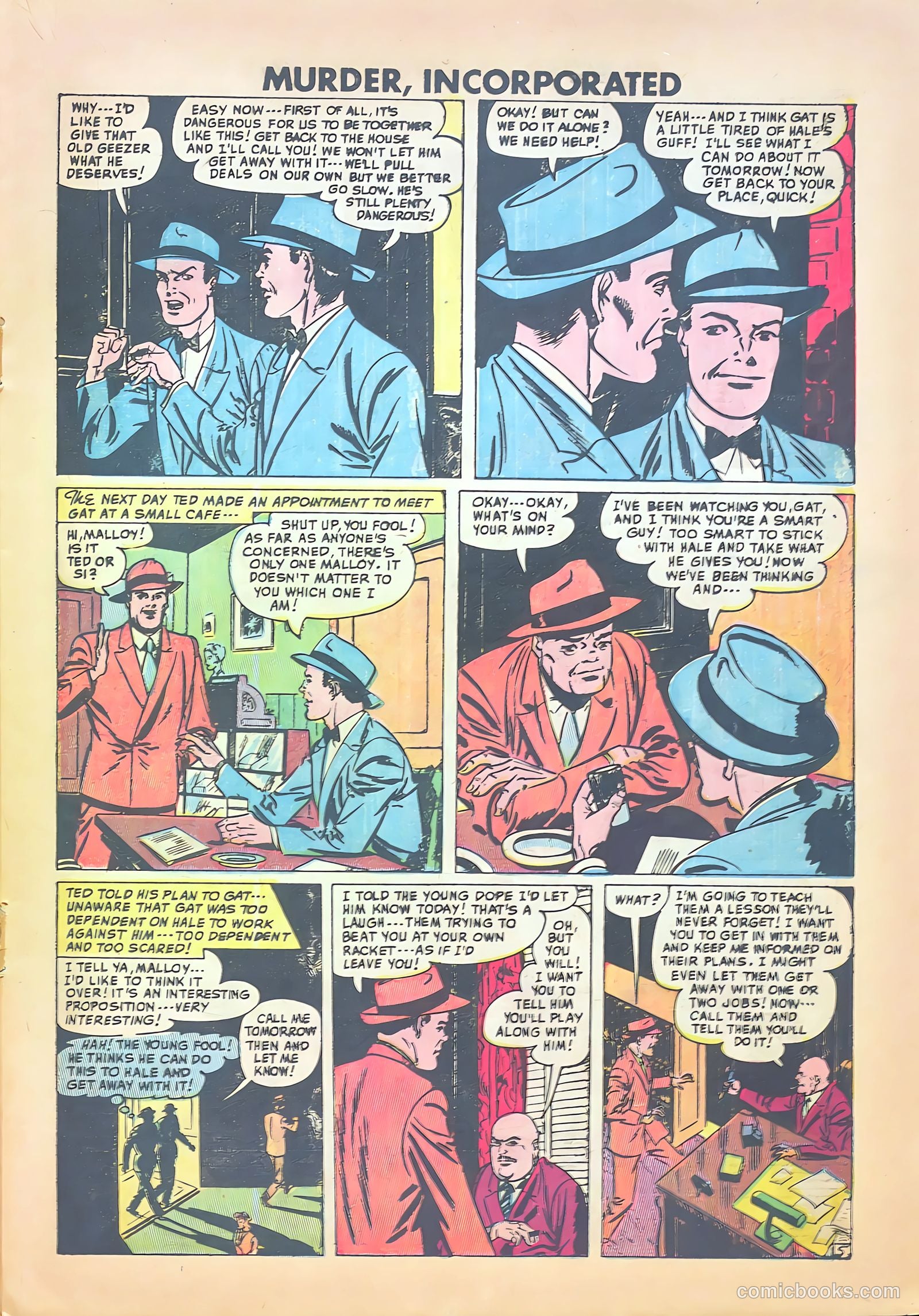 Murder Incorporated #2 (1950) — page 17 of 36